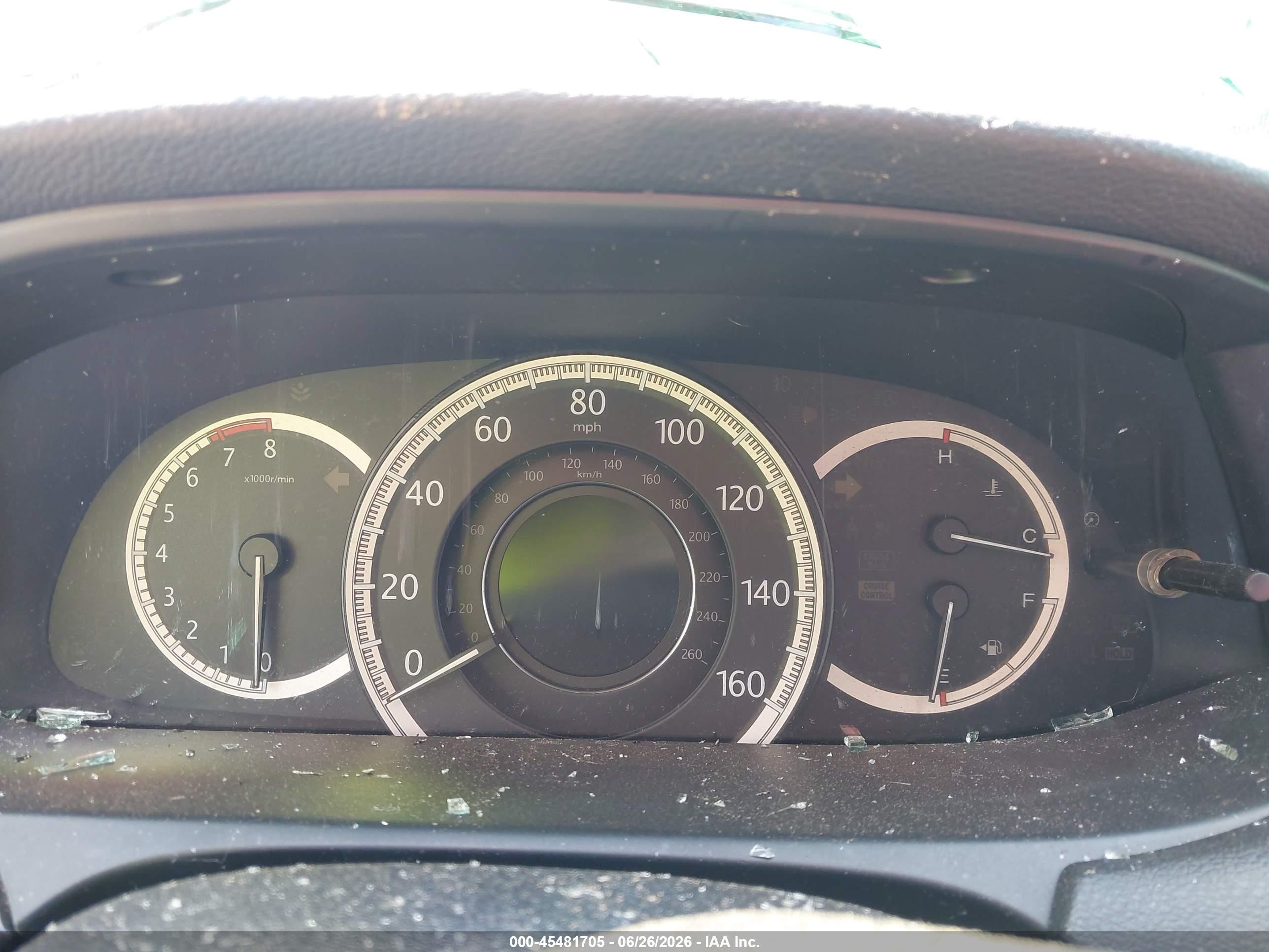 2014 Honda Accord Ex-l V-6 Белый vin: 1HGCR3F87EA032965