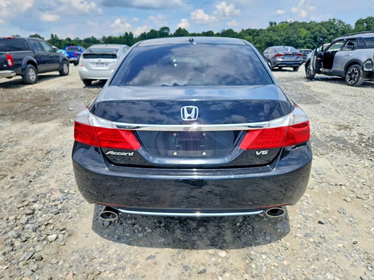 2014 Honda Accord Exl Black vin: 1HGCR3F87EA036501