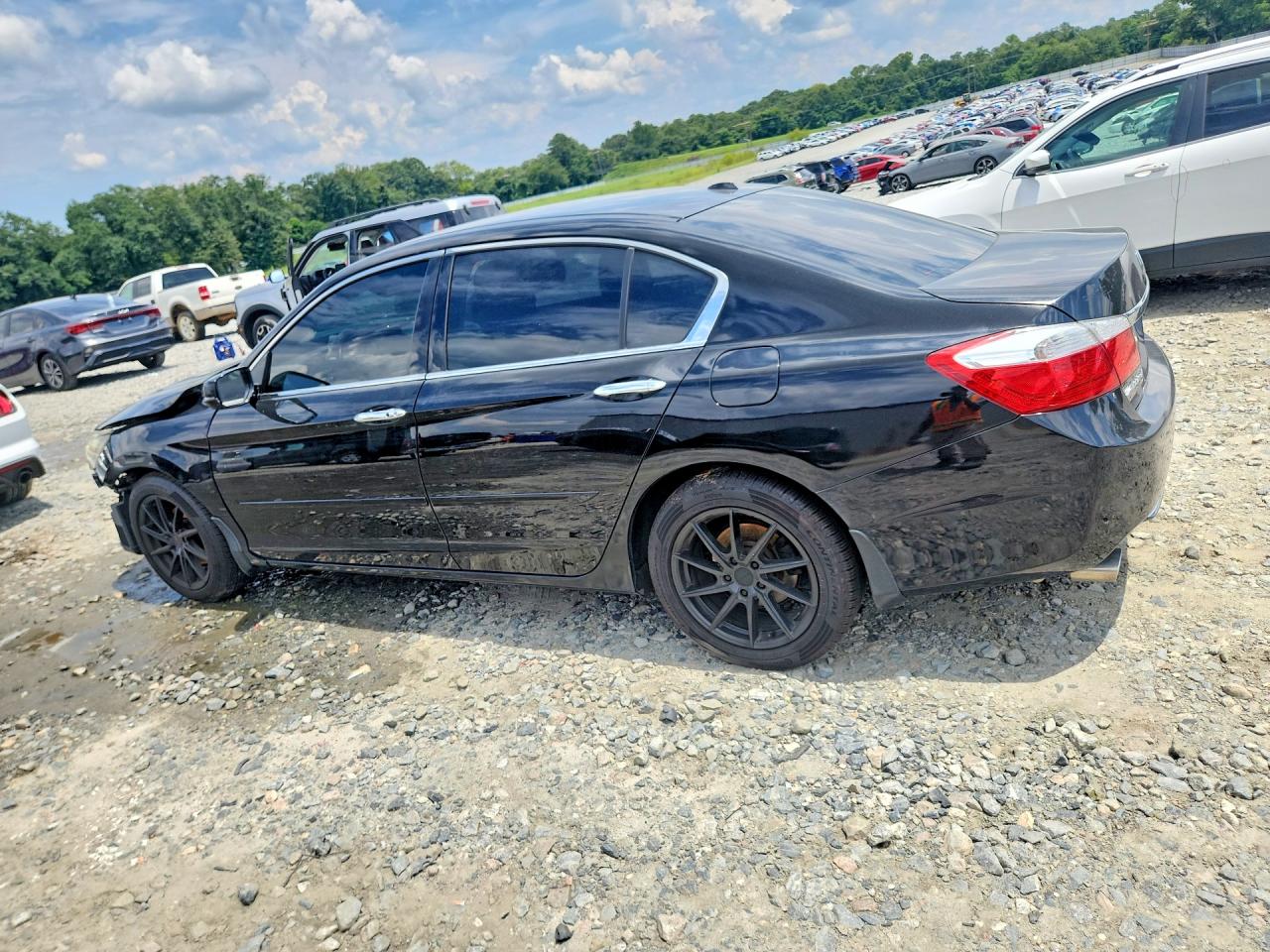 2014 Honda Accord Exl Black vin: 1HGCR3F87EA036501