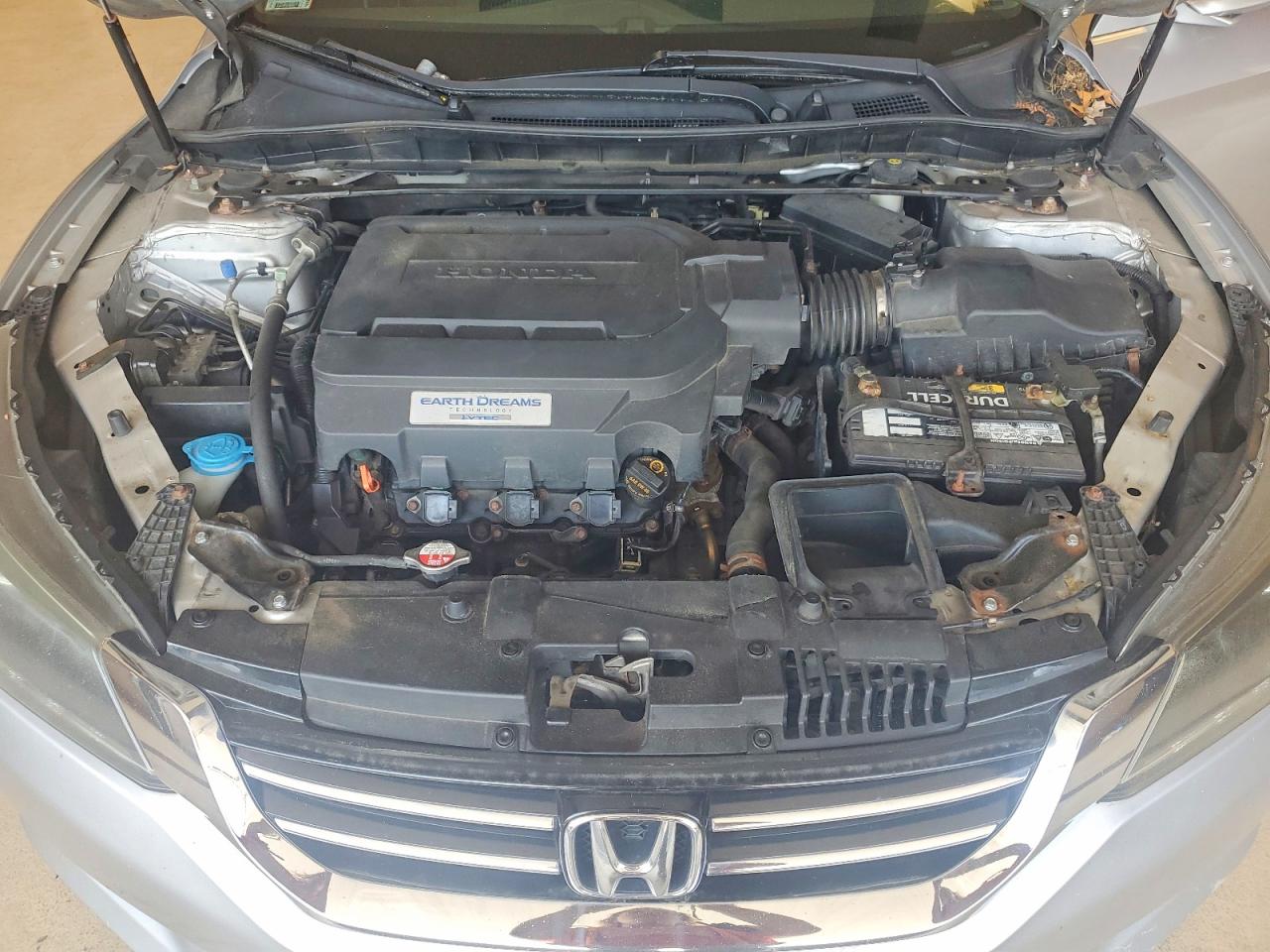 2014 Honda Accord Exl Silver vin: 1HGCR3F87EA036806