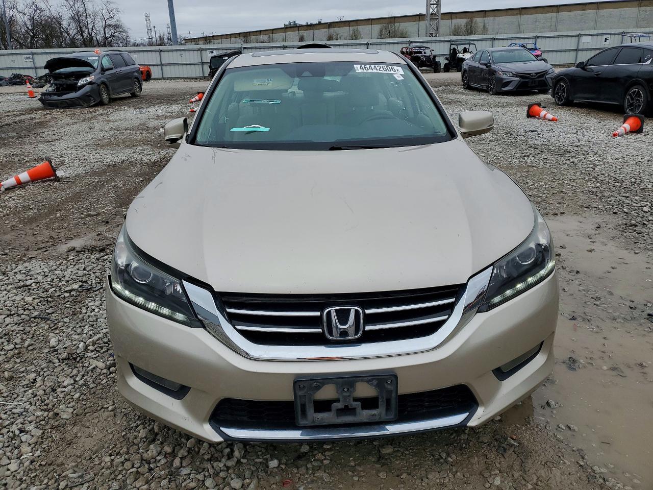 2015 Honda Accord Exl Gold vin: 1HGCR3F87FA000874