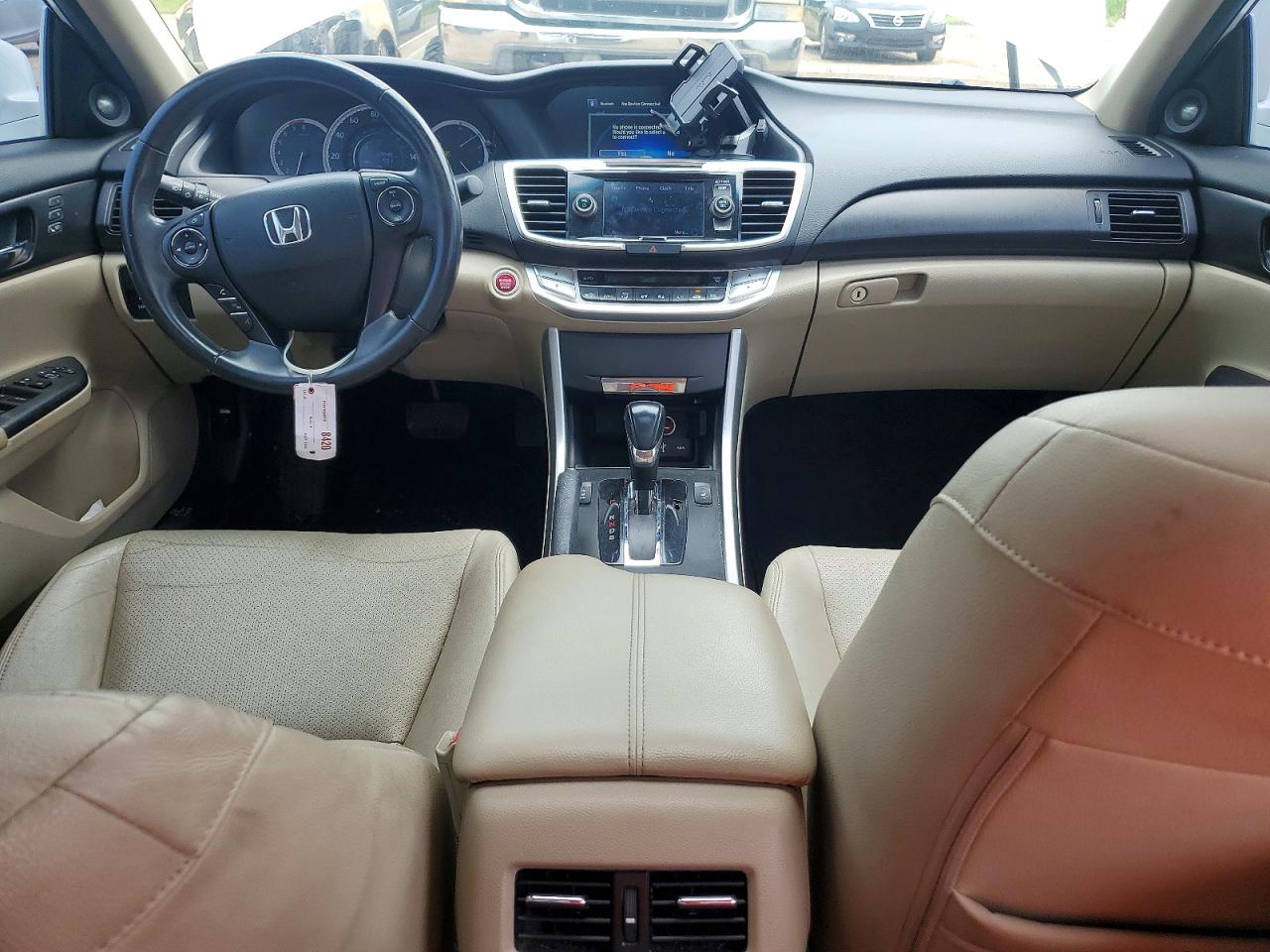 2015 Honda Accord Exl Белый vin: 1HGCR3F87FA002723