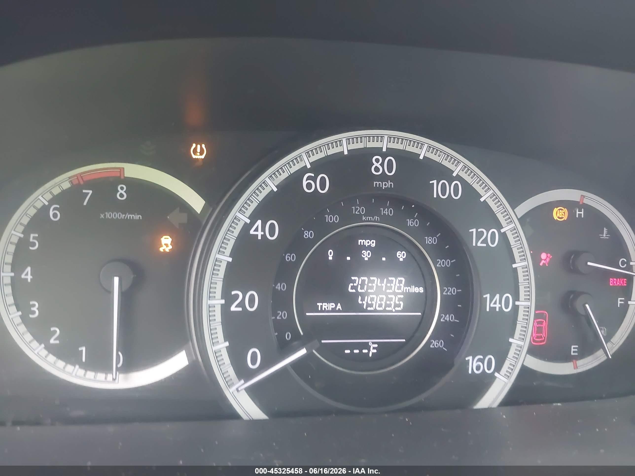 2015 Honda Accord Ex-l V-6 Gray vin: 1HGCR3F87FA004200