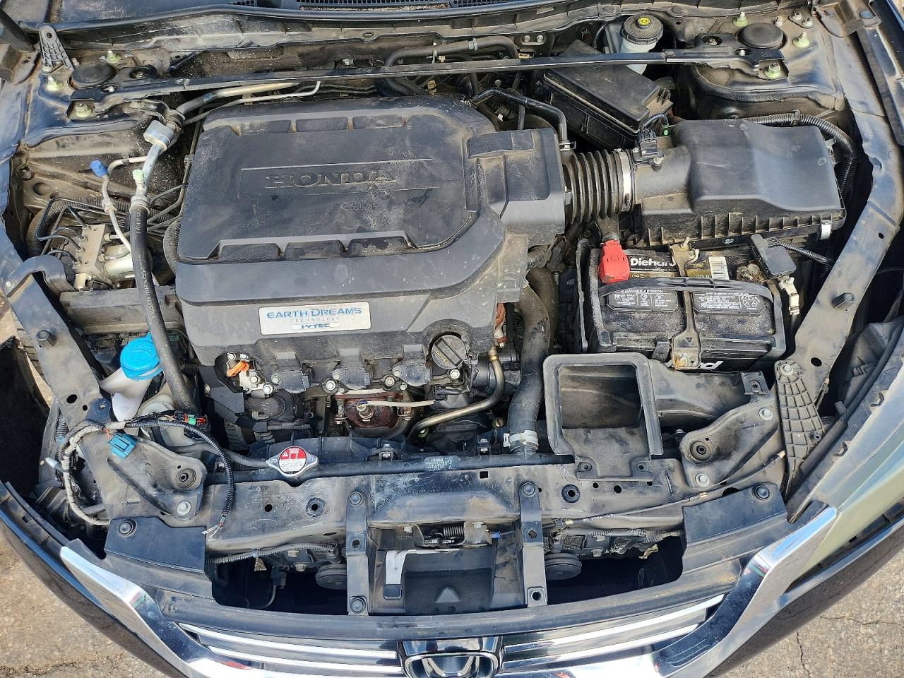 2015 Honda Accord Exl Черный vin: 1HGCR3F87FA005637