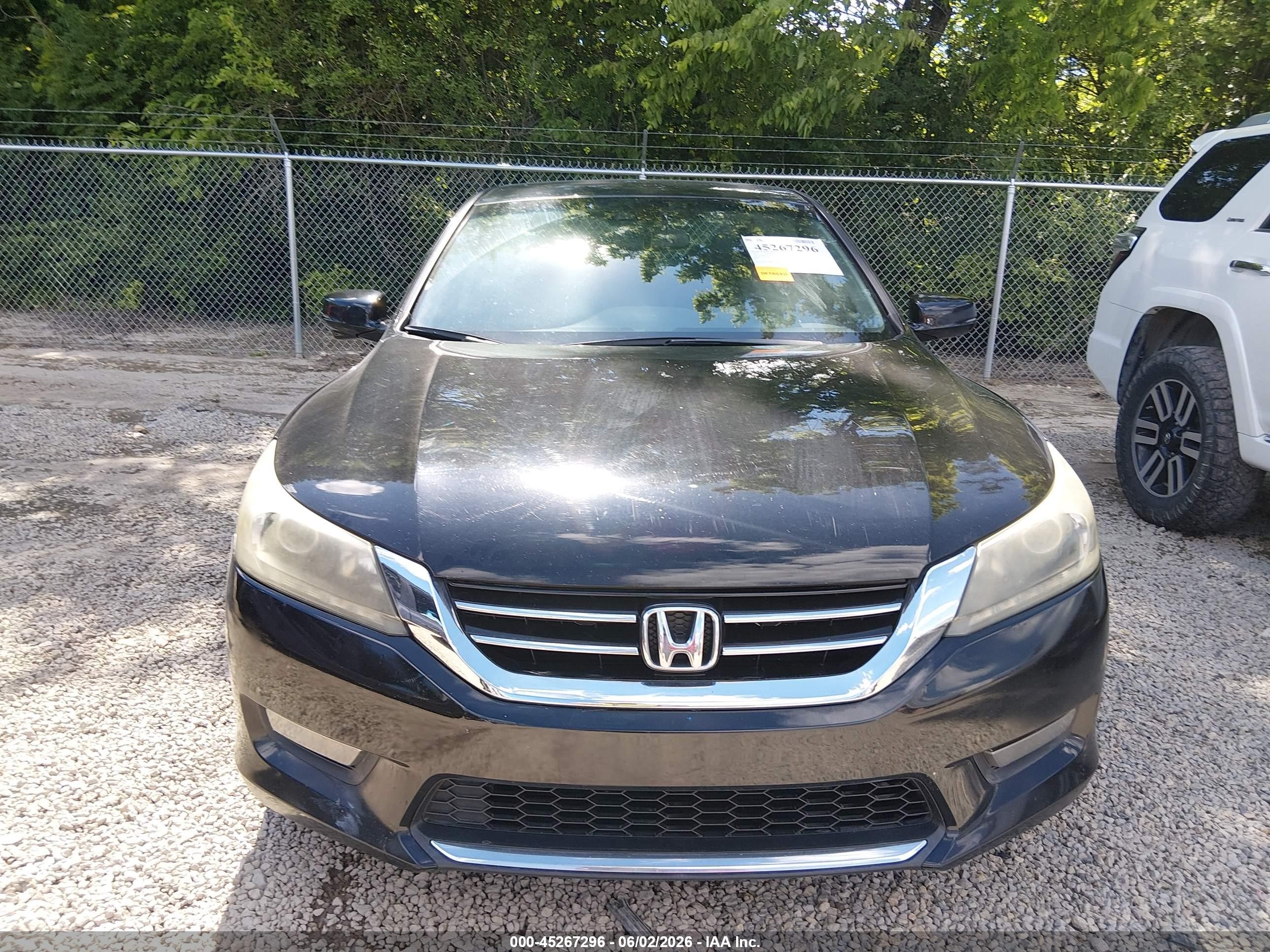 2015 Honda Accord Ex-l V-6 Черный vin: 1HGCR3F87FA016573