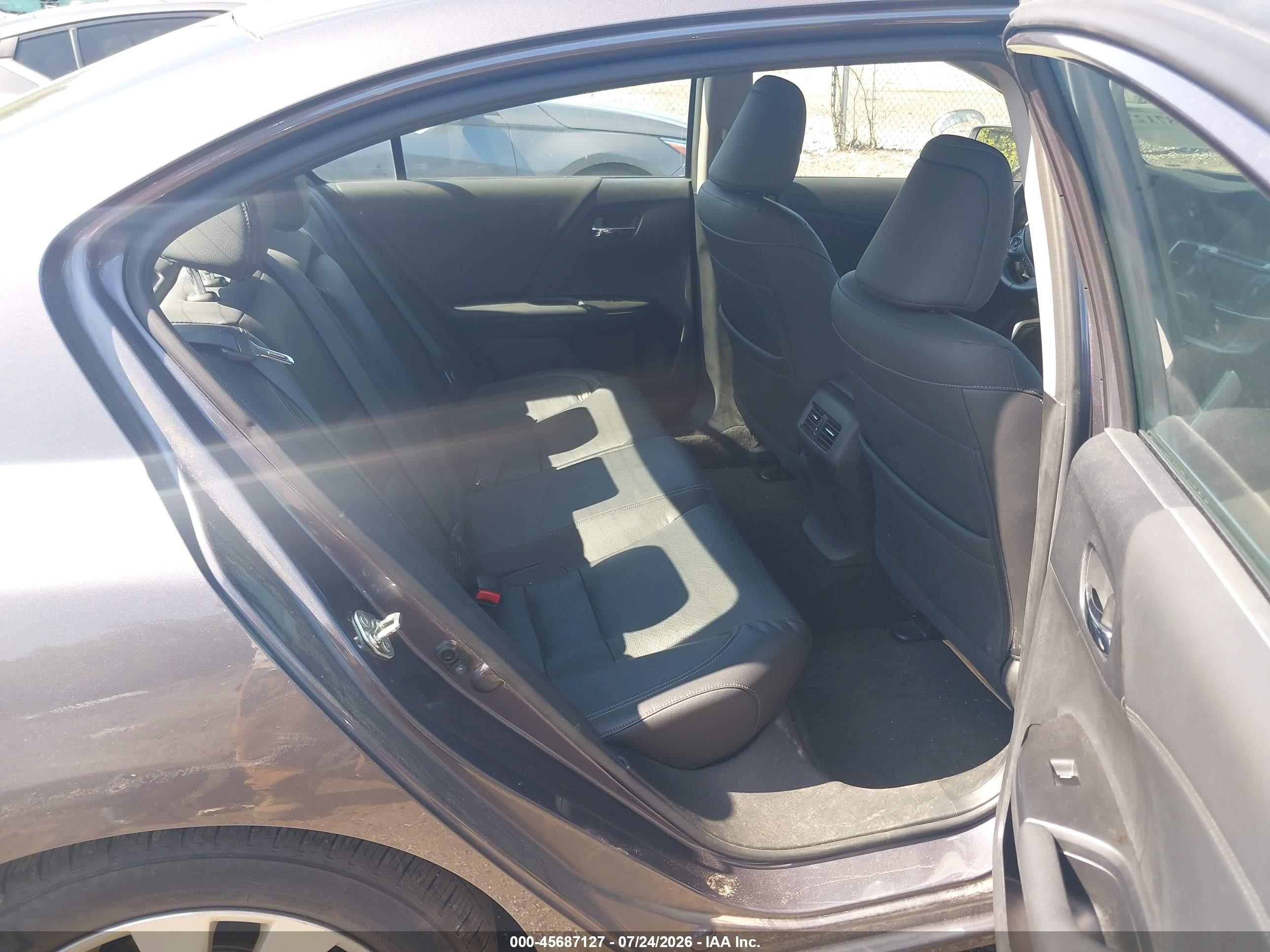 2015 Honda Accord Ex-l V-6 Серый vin: 1HGCR3F87FA019389