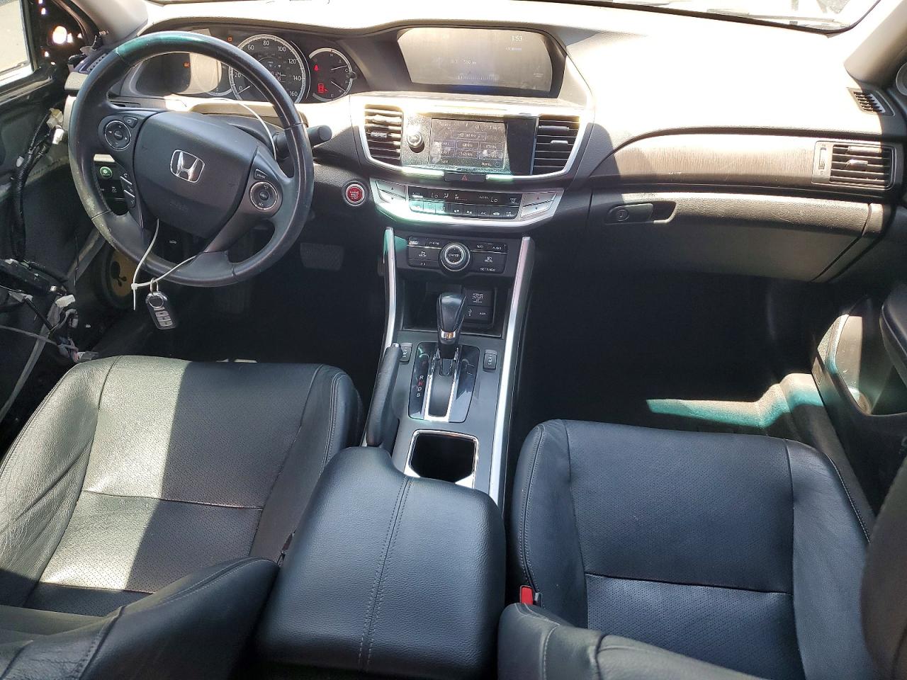 2015 Honda Accord Exl Black vin: 1HGCR3F87FA021885