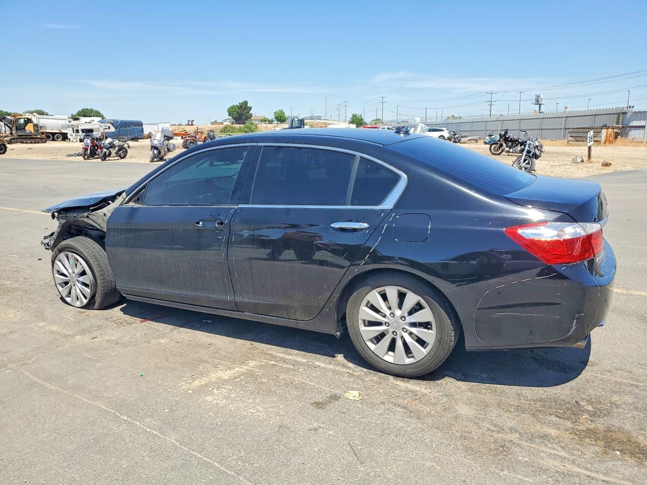 2015 Honda Accord Exl Black vin: 1HGCR3F87FA021885
