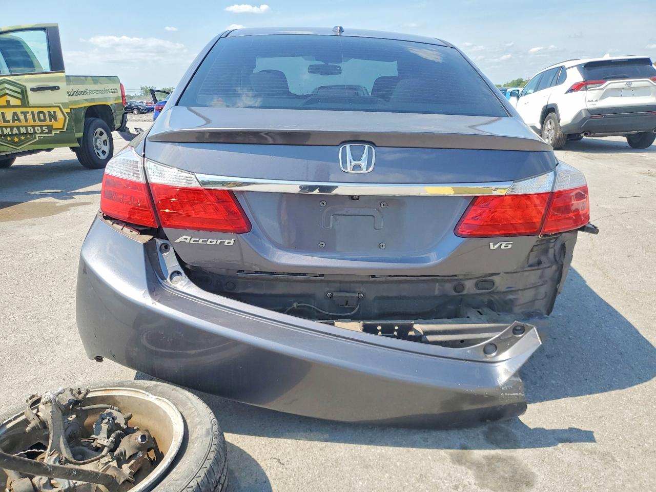 2015 Honda Accord Exl Gray vin: 1HGCR3F87FA025273