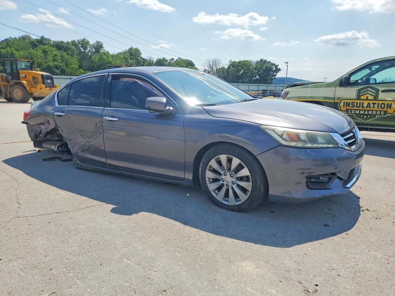 2015 Honda Accord Exl Gray vin: 1HGCR3F87FA025273