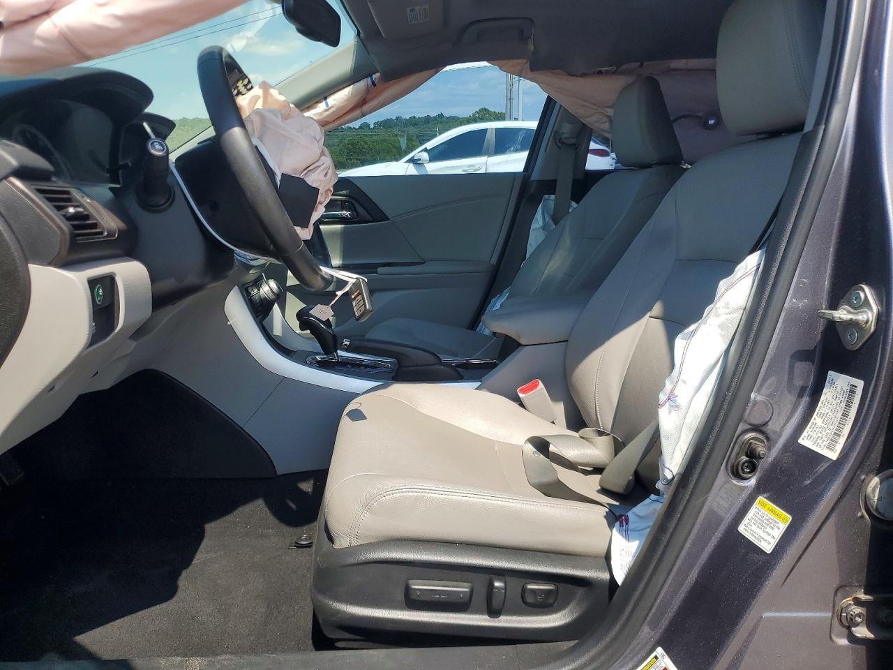 2015 Honda Accord Exl Gray vin: 1HGCR3F87FA025273