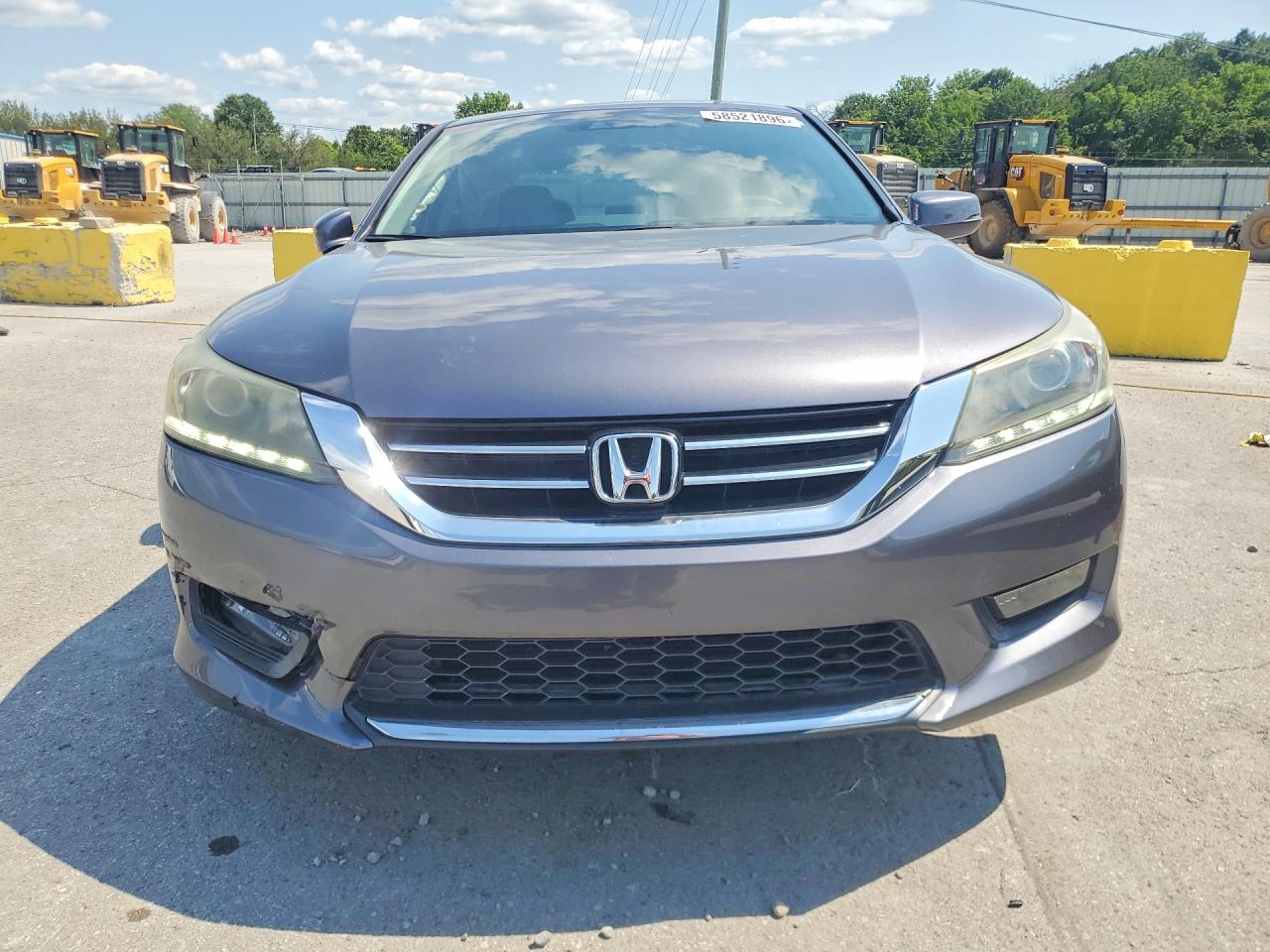 2015 Honda Accord Exl Gray vin: 1HGCR3F87FA025273