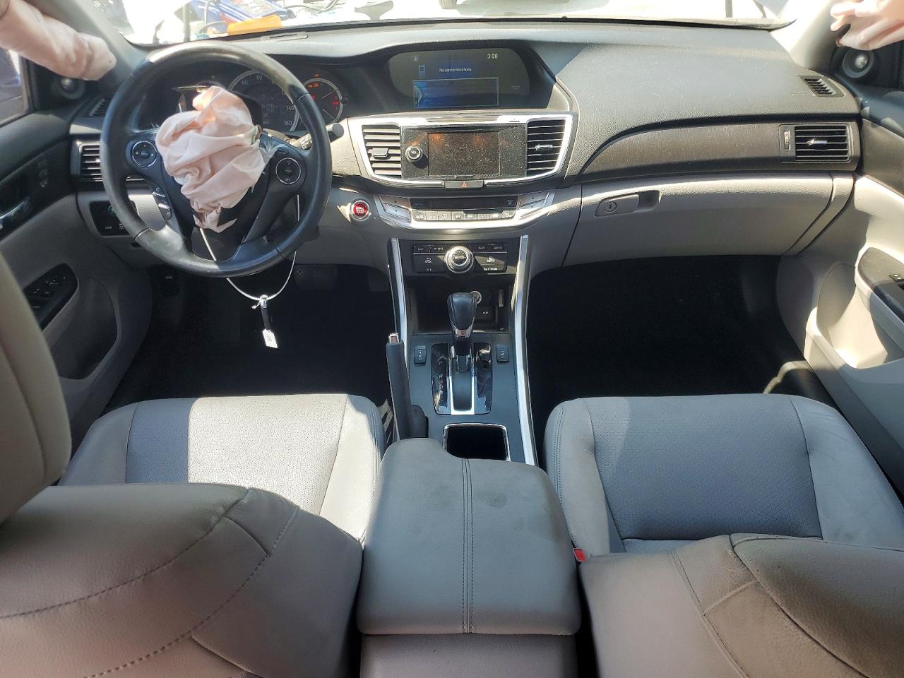 2015 Honda Accord Exl Gray vin: 1HGCR3F87FA025273
