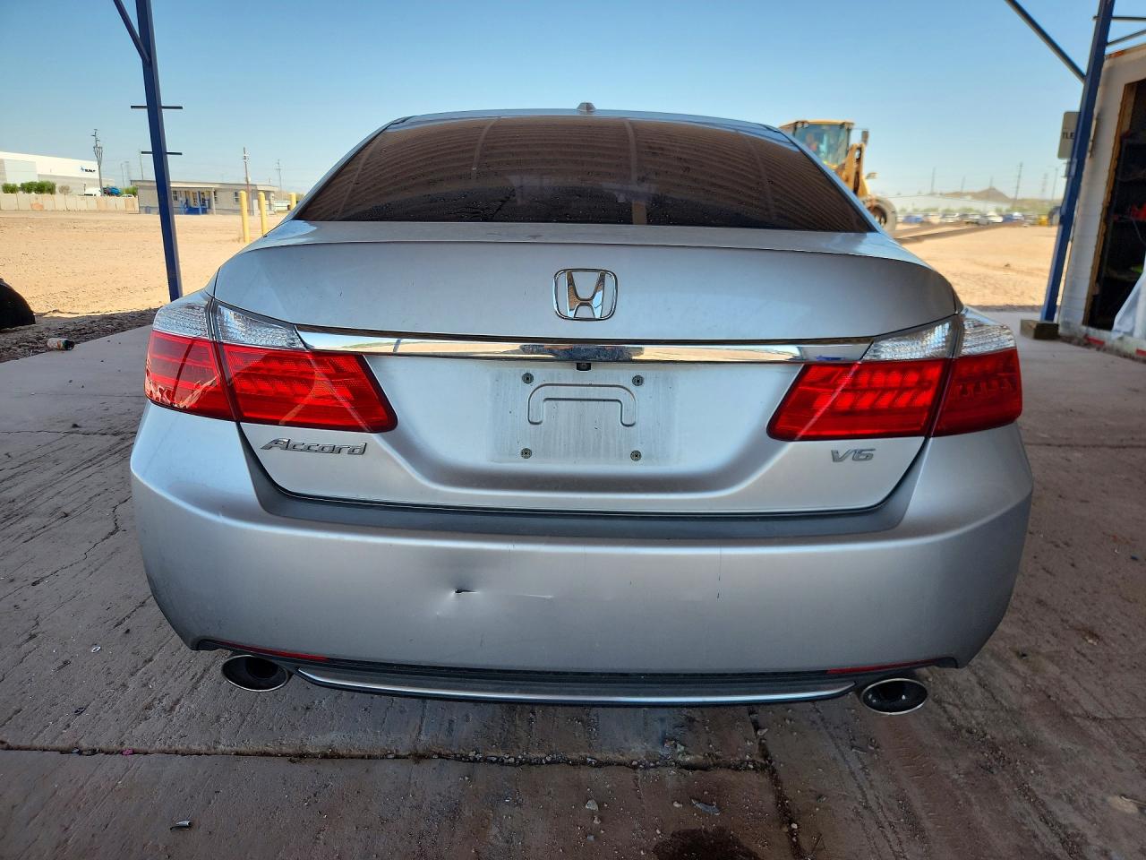 2015 Honda Accord Exl Серебряный vin: 1HGCR3F87FA025449