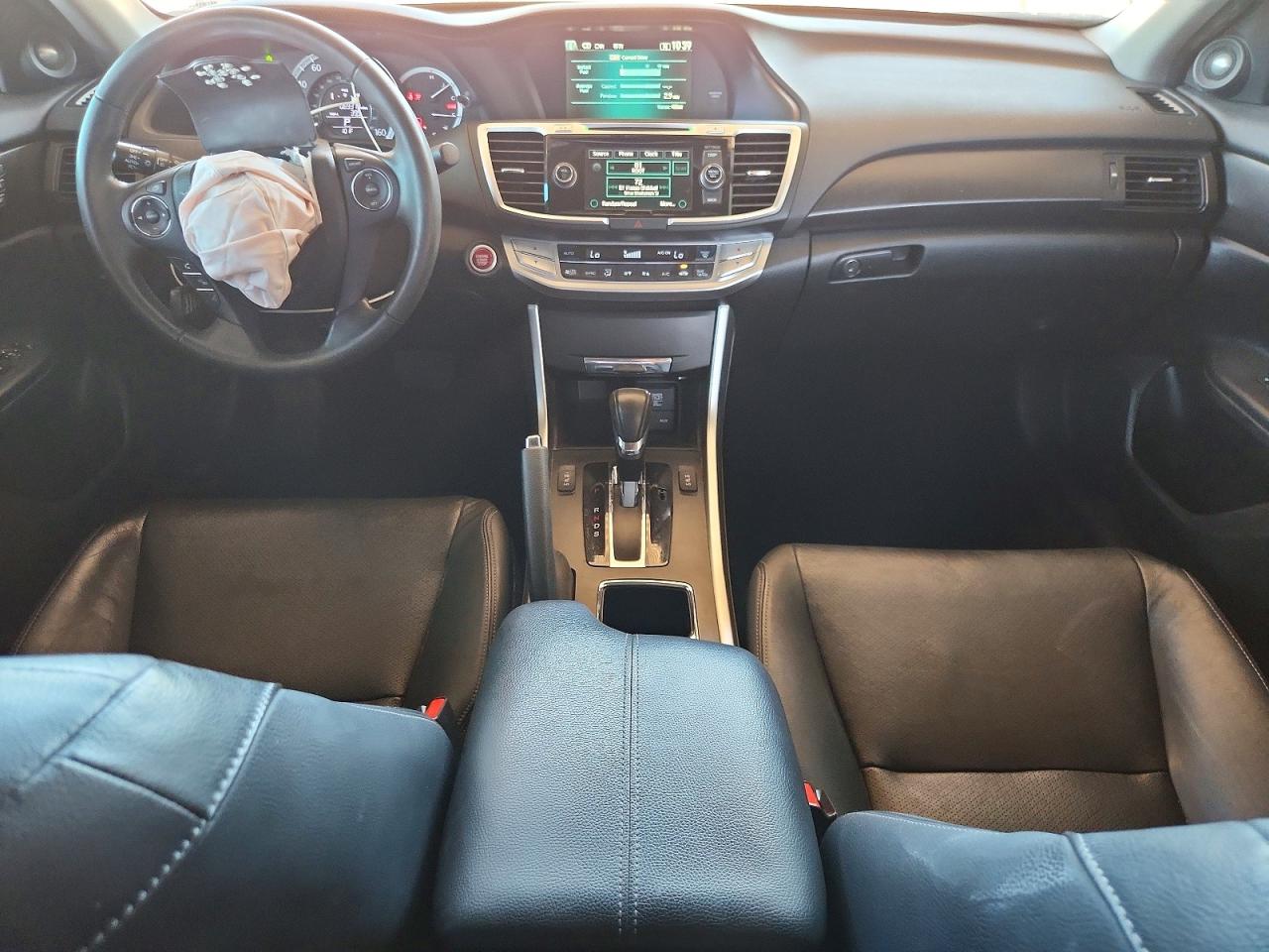 2015 Honda Accord Exl Серебряный vin: 1HGCR3F87FA025449
