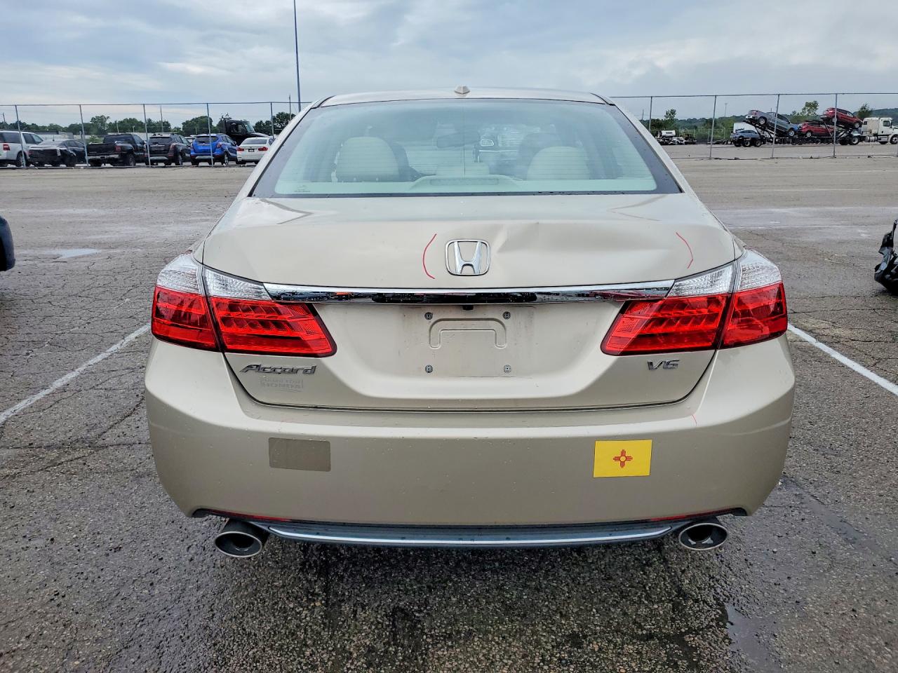 2015 Honda Accord Exl Beige vin: 1HGCR3F87FA028142