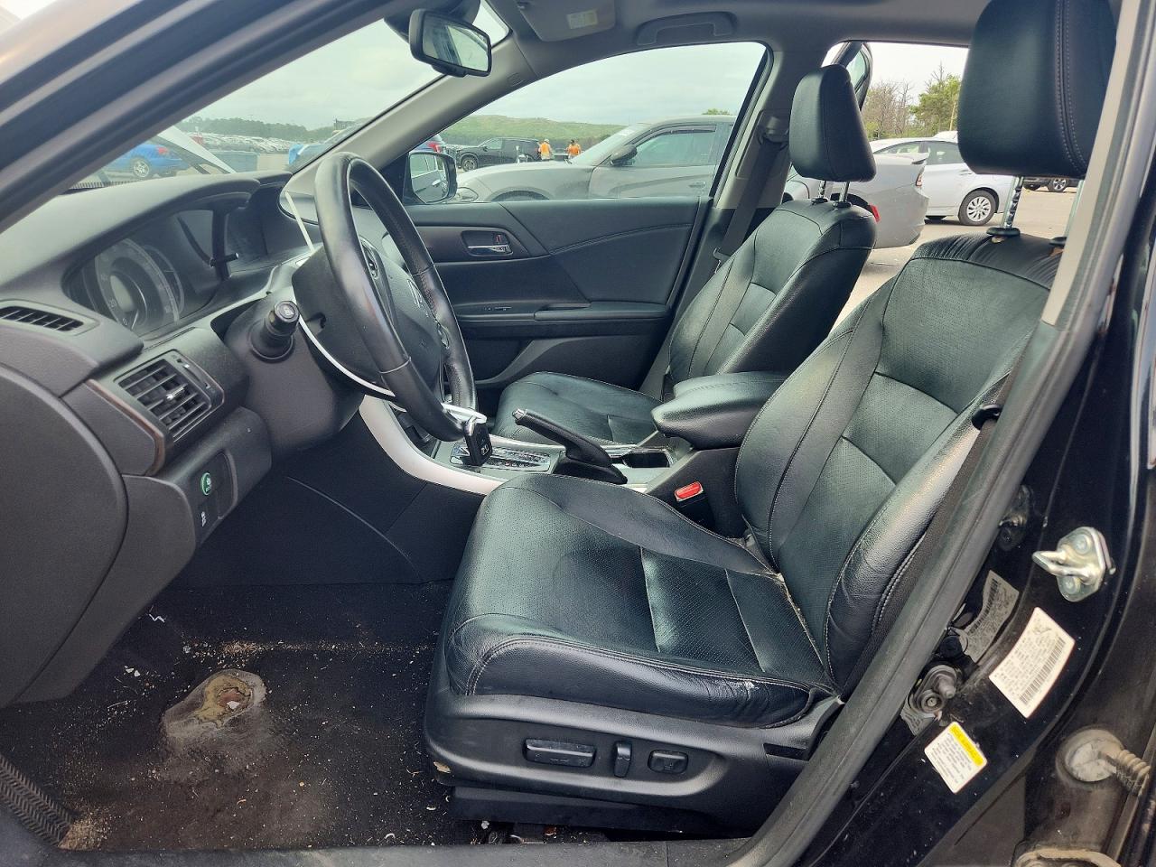 2015 Honda Accord Exl Black vin: 1HGCR3F87FA028934
