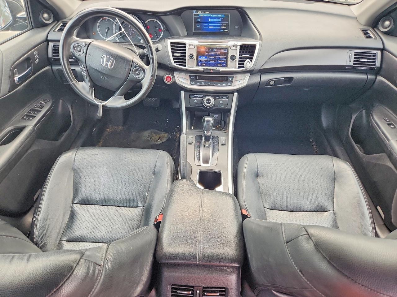 2015 Honda Accord Exl Black vin: 1HGCR3F87FA028934
