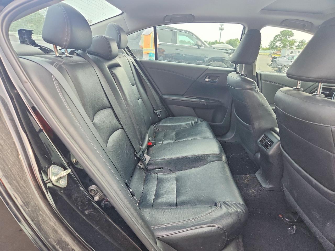 2015 Honda Accord Exl Black vin: 1HGCR3F87FA028934