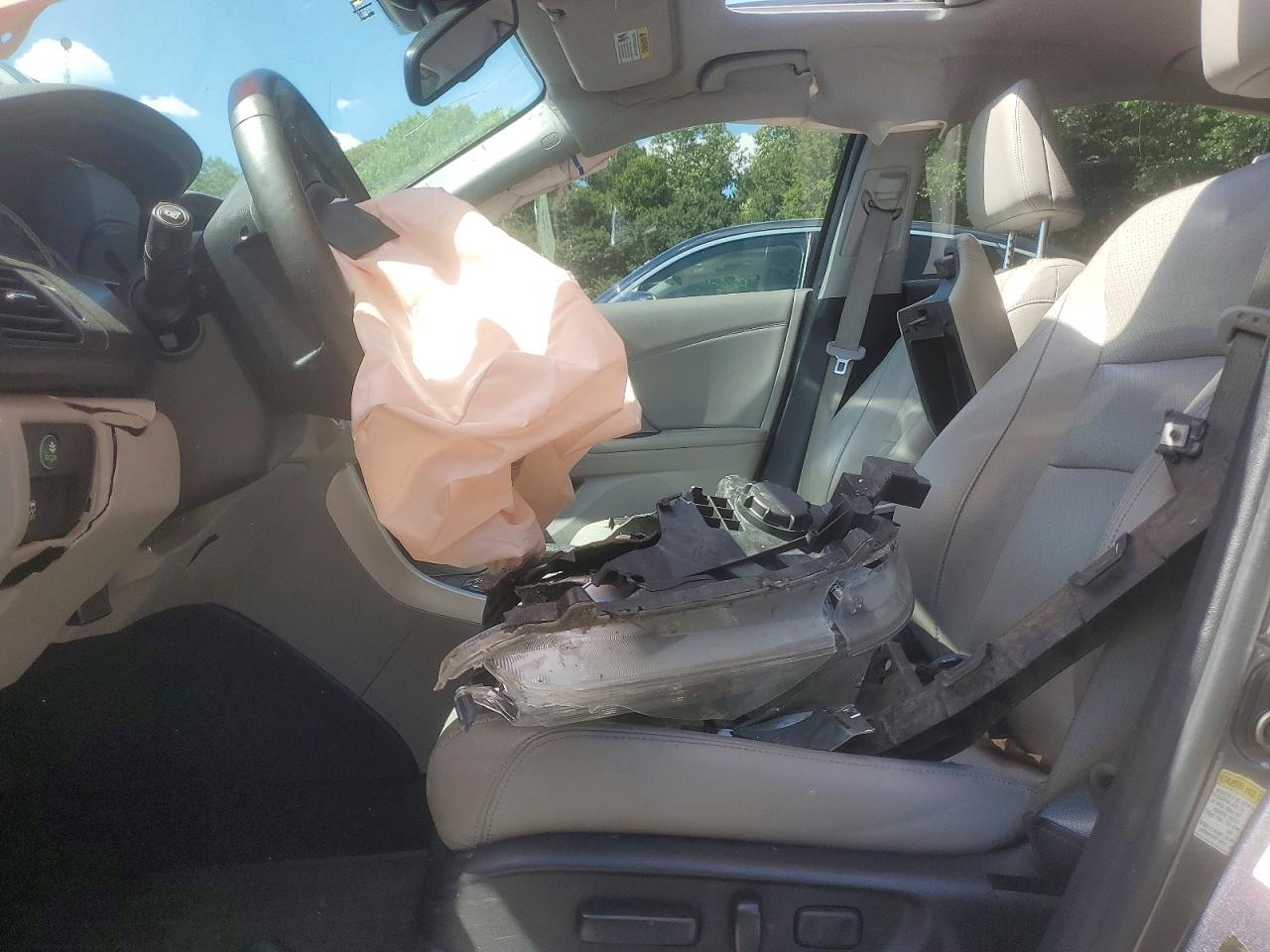 2015 Honda Accord Exl Угольный vin: 1HGCR3F87FA038072