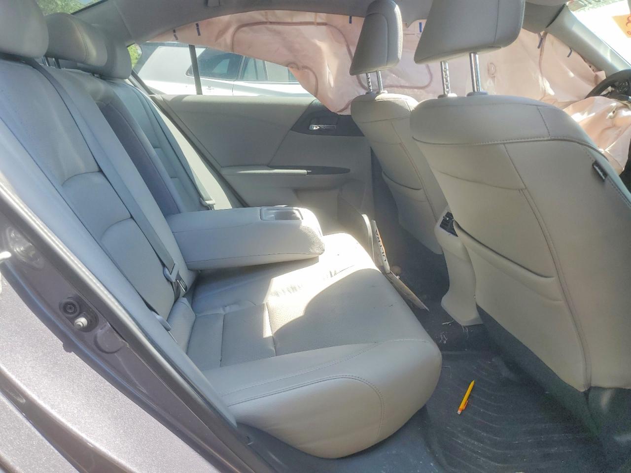 2015 Honda Accord Exl Угольный vin: 1HGCR3F87FA038072