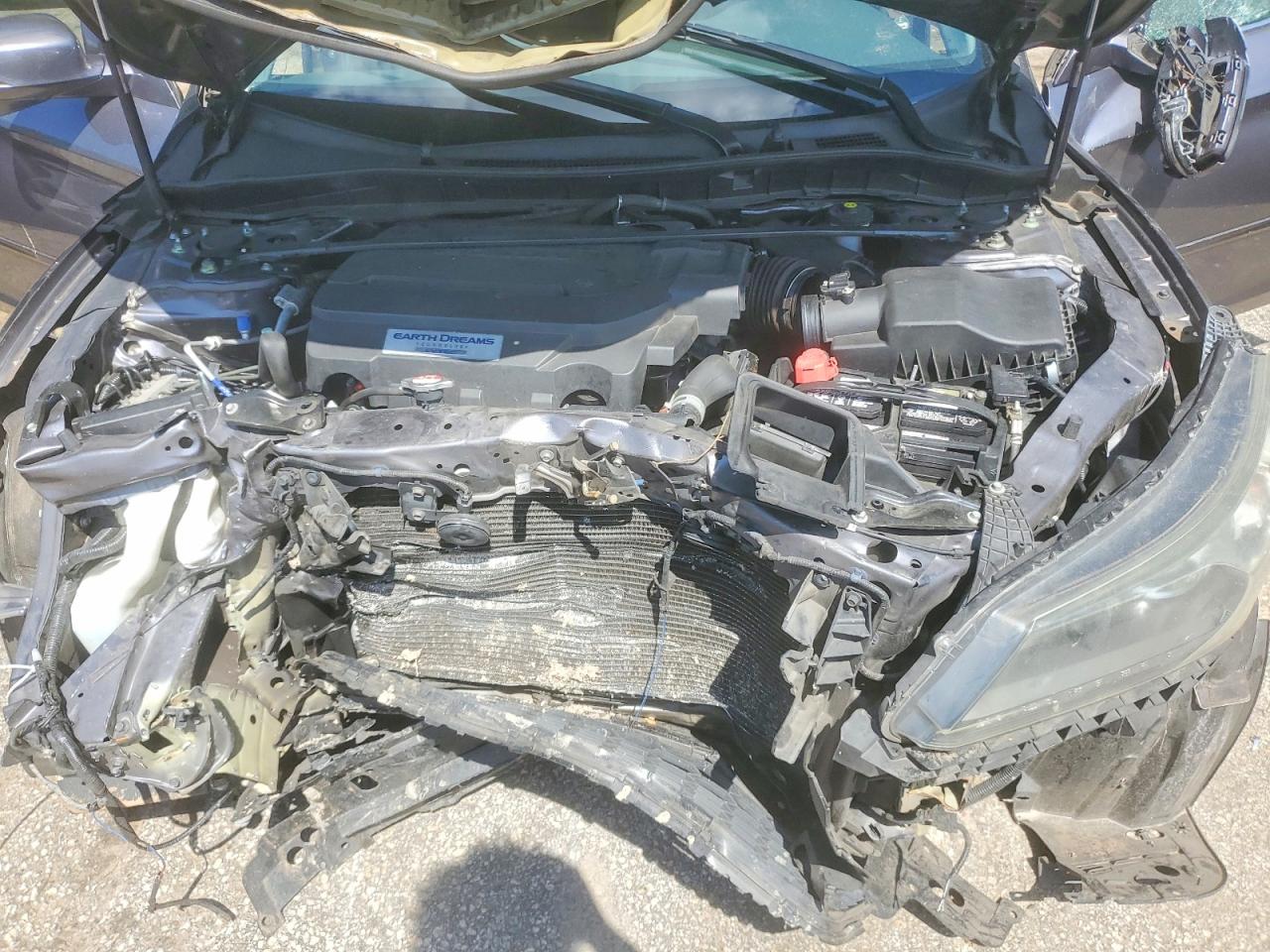 2015 Honda Accord Exl Угольный vin: 1HGCR3F87FA038072