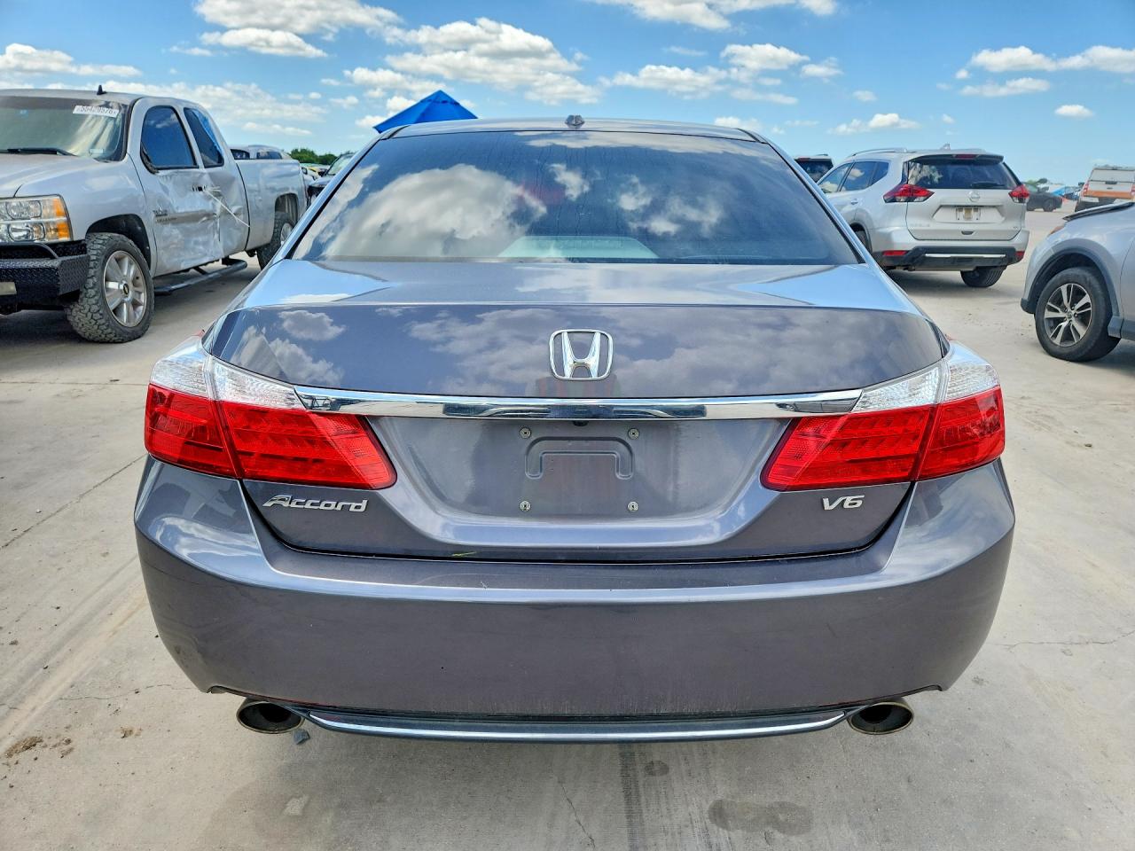 2013 Honda Accord Exl Silver vin: 1HGCR3F88DA005885