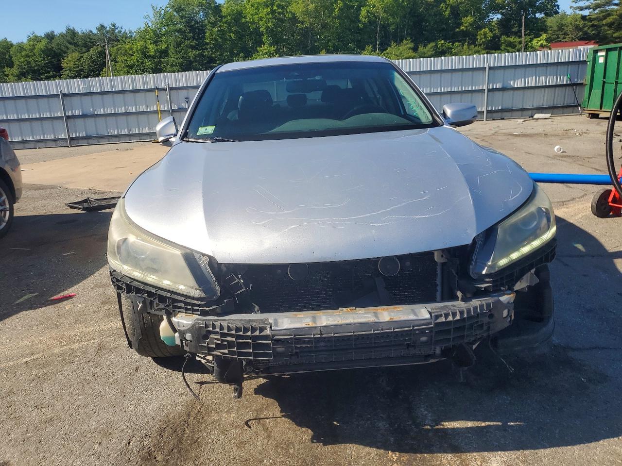 2013 Honda Accord Exl Серебряный vin: 1HGCR3F88DA010617