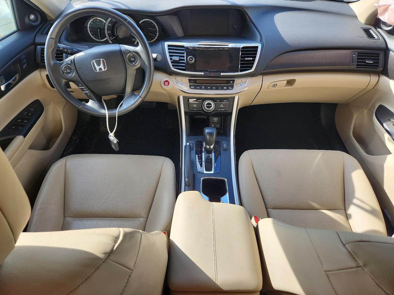 2013 Honda Accord Exl White vin: 1HGCR3F88DA014988