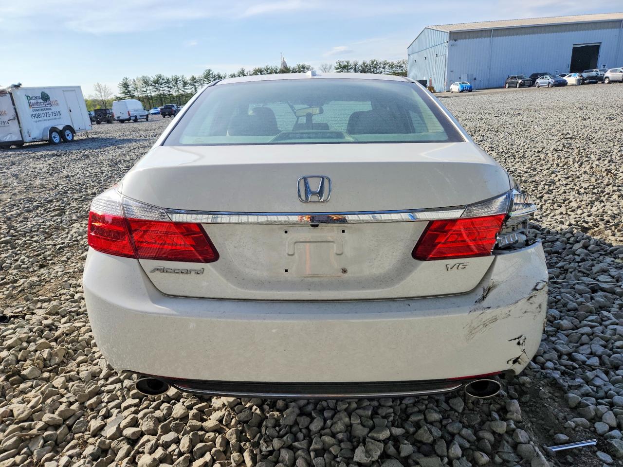 2013 Honda Accord Exl White vin: 1HGCR3F88DA014988
