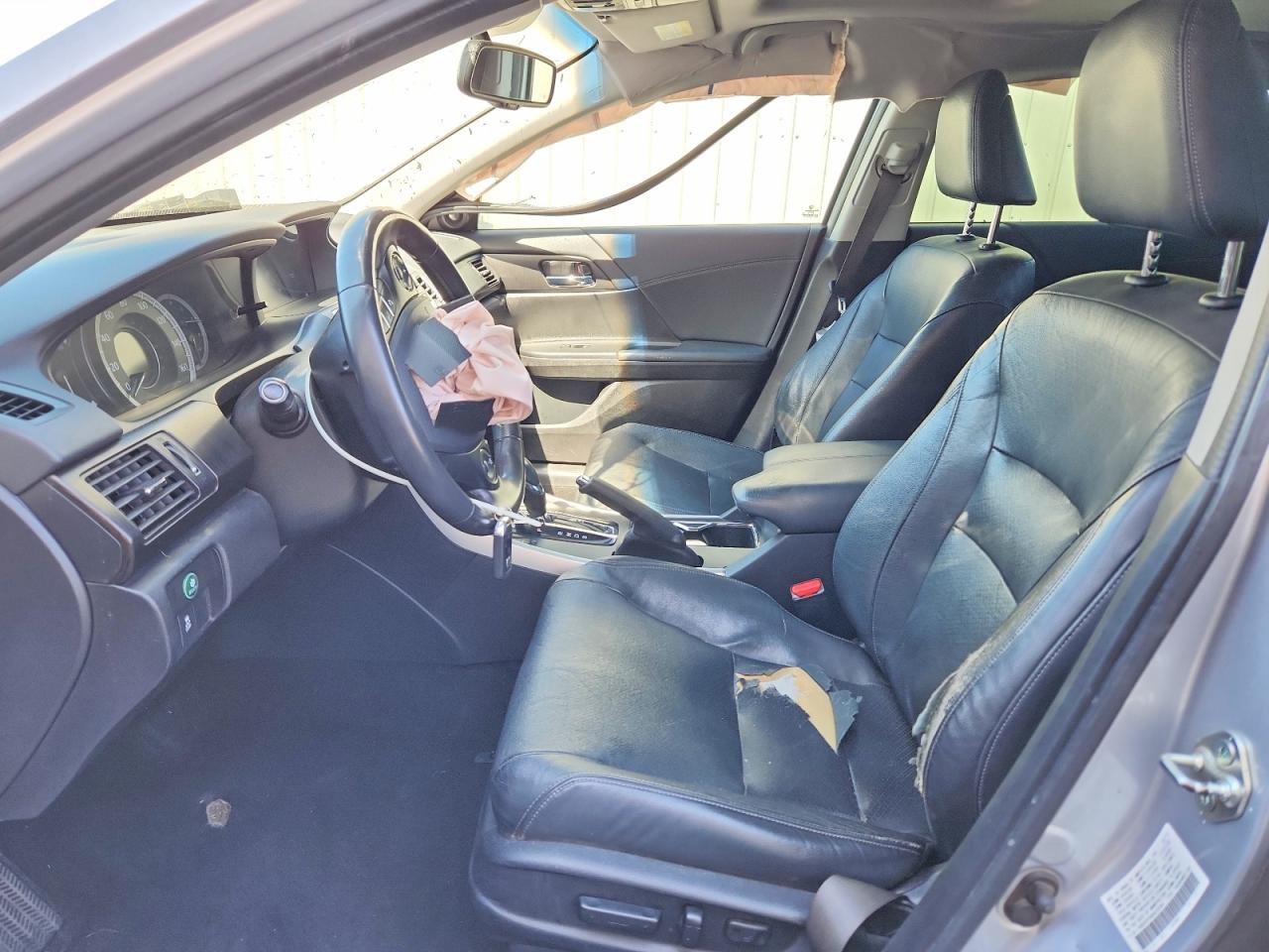 2013 Honda Accord Exl Silver vin: 1HGCR3F88DA029068