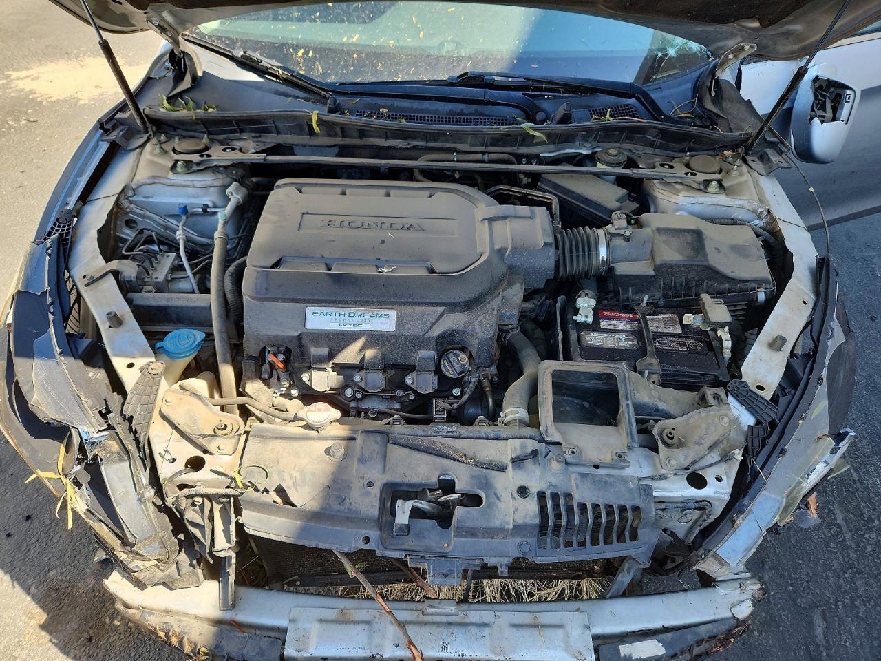 2013 Honda Accord Exl Silver vin: 1HGCR3F88DA029068