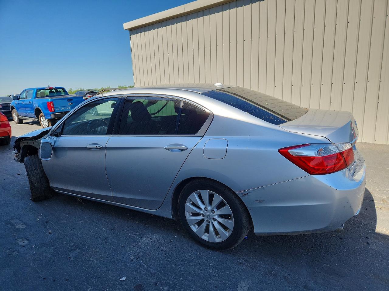 2013 Honda Accord Exl Silver vin: 1HGCR3F88DA029068