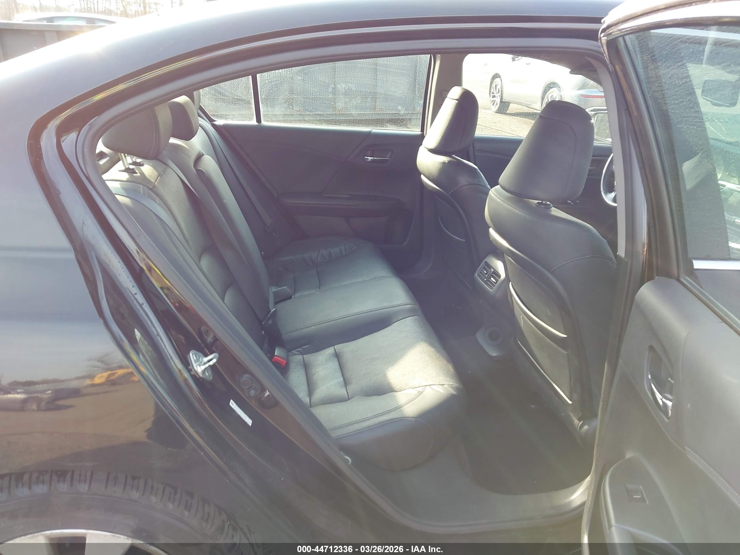 2013 Honda Accord Ex-l V-6 Черный vin: 1HGCR3F88DA033735