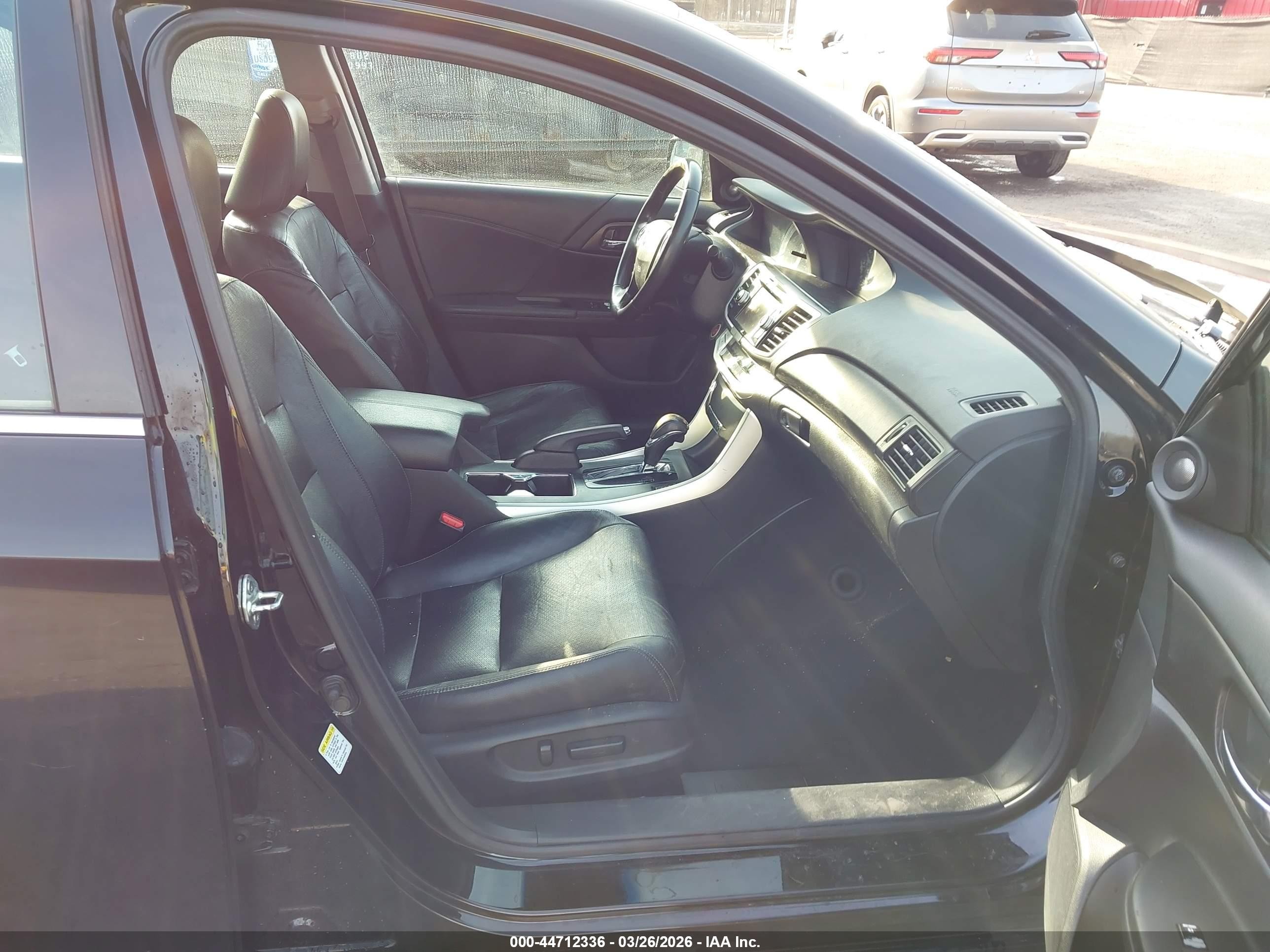 2013 Honda Accord Ex-l V-6 Черный vin: 1HGCR3F88DA033735