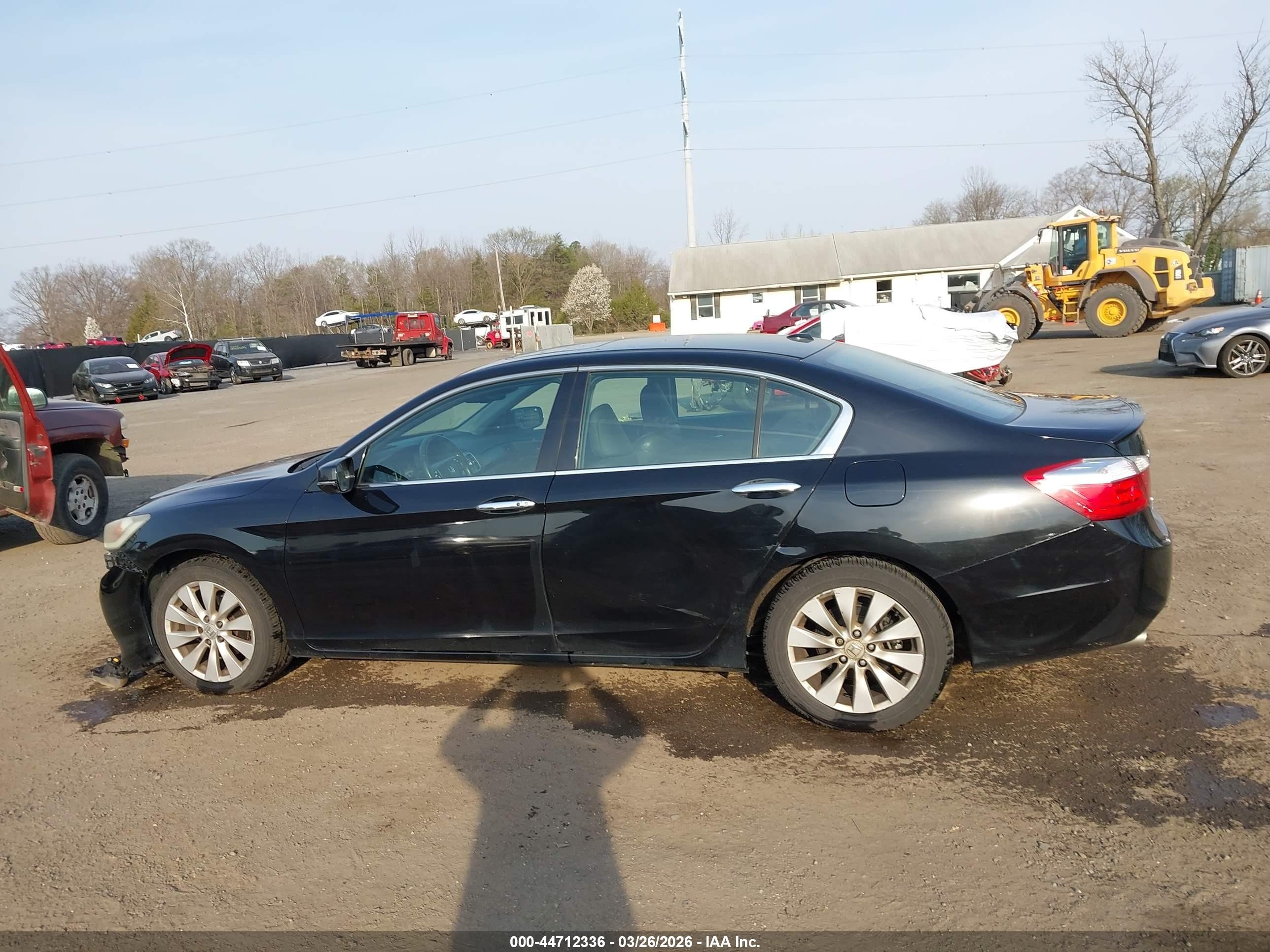 2013 Honda Accord Ex-l V-6 Черный vin: 1HGCR3F88DA033735