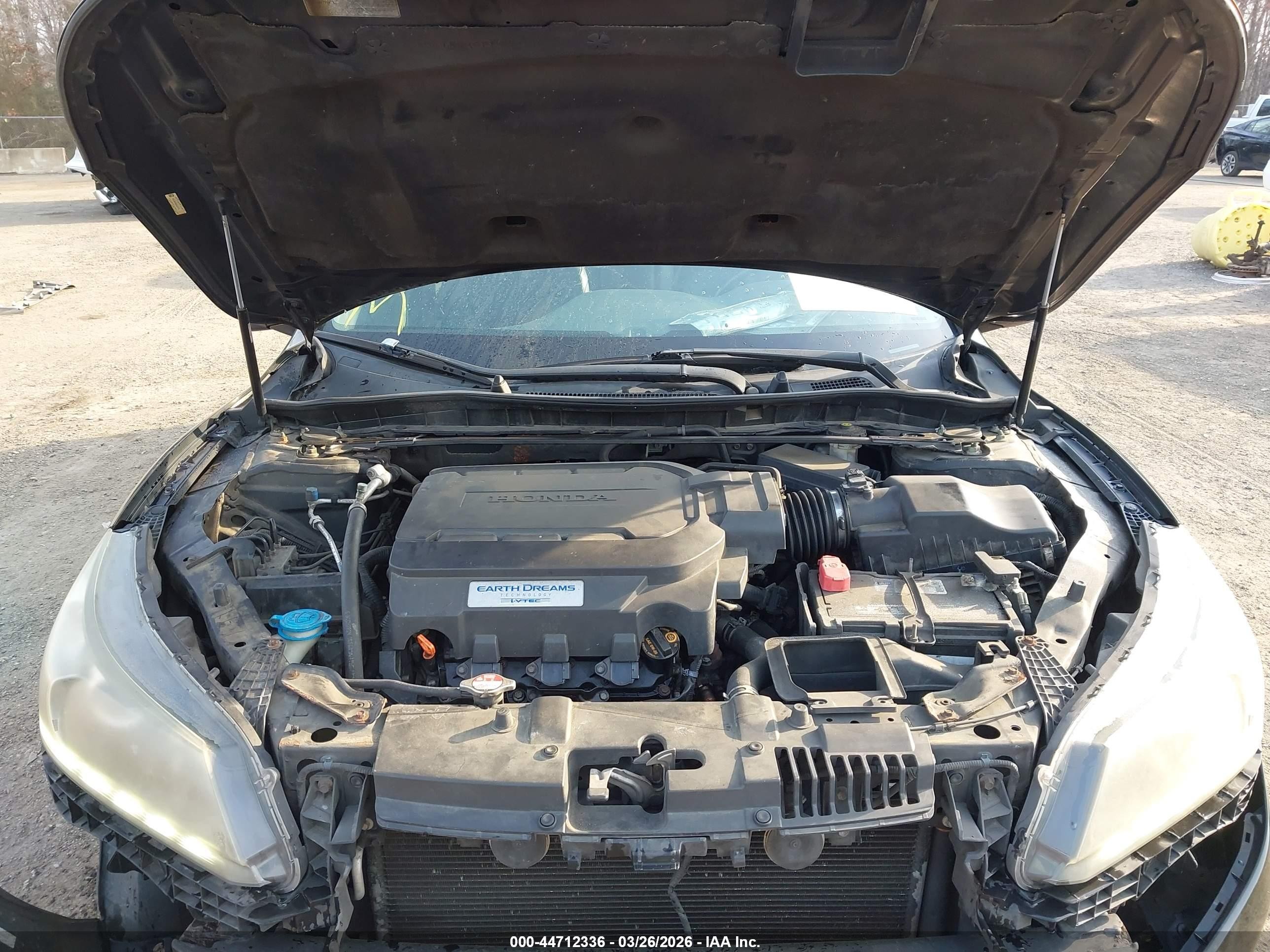 2013 Honda Accord Ex-l V-6 Черный vin: 1HGCR3F88DA033735