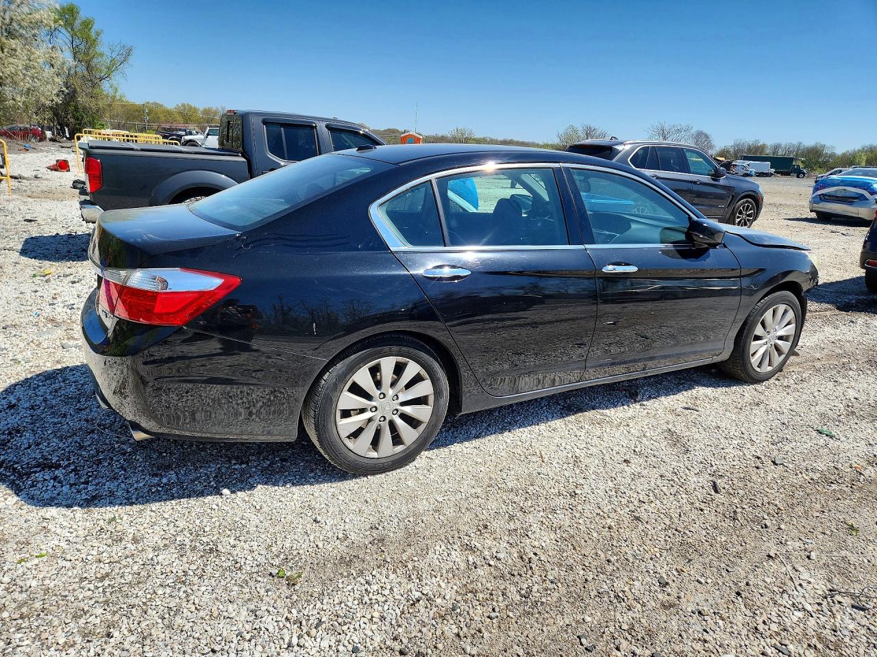 2013 Honda Accord Exl Black vin: 1HGCR3F88DA034383