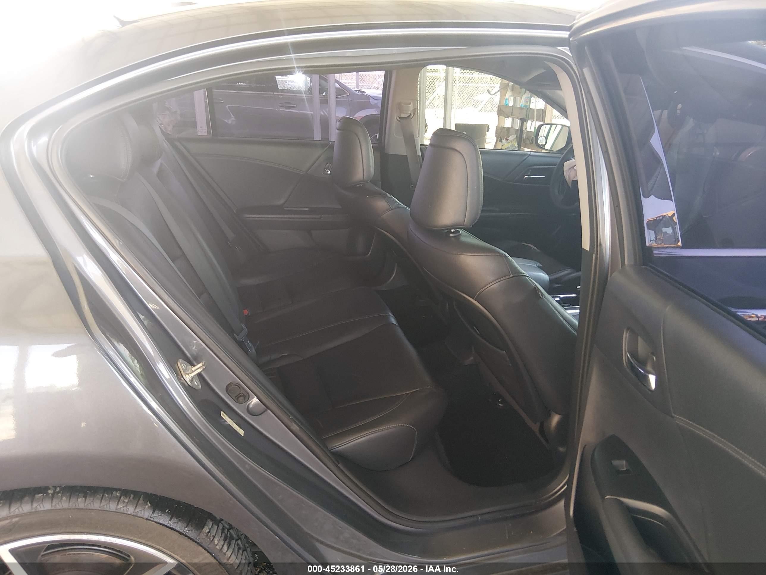 2013 Honda Accord Ex-l V-6 Gray vin: 1HGCR3F88DA041334