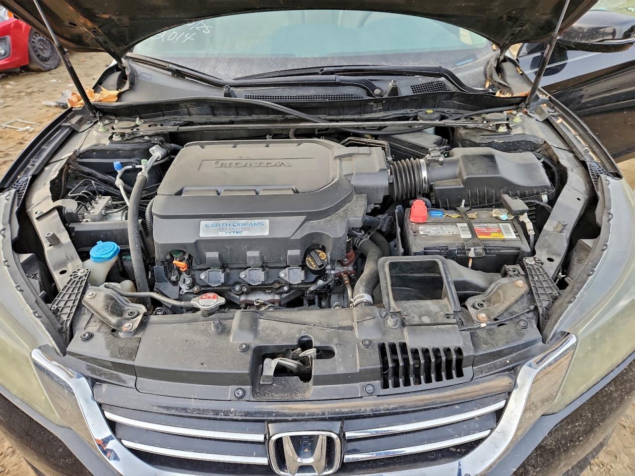 2014 Honda Accord Exl Черный vin: 1HGCR3F88EA021702