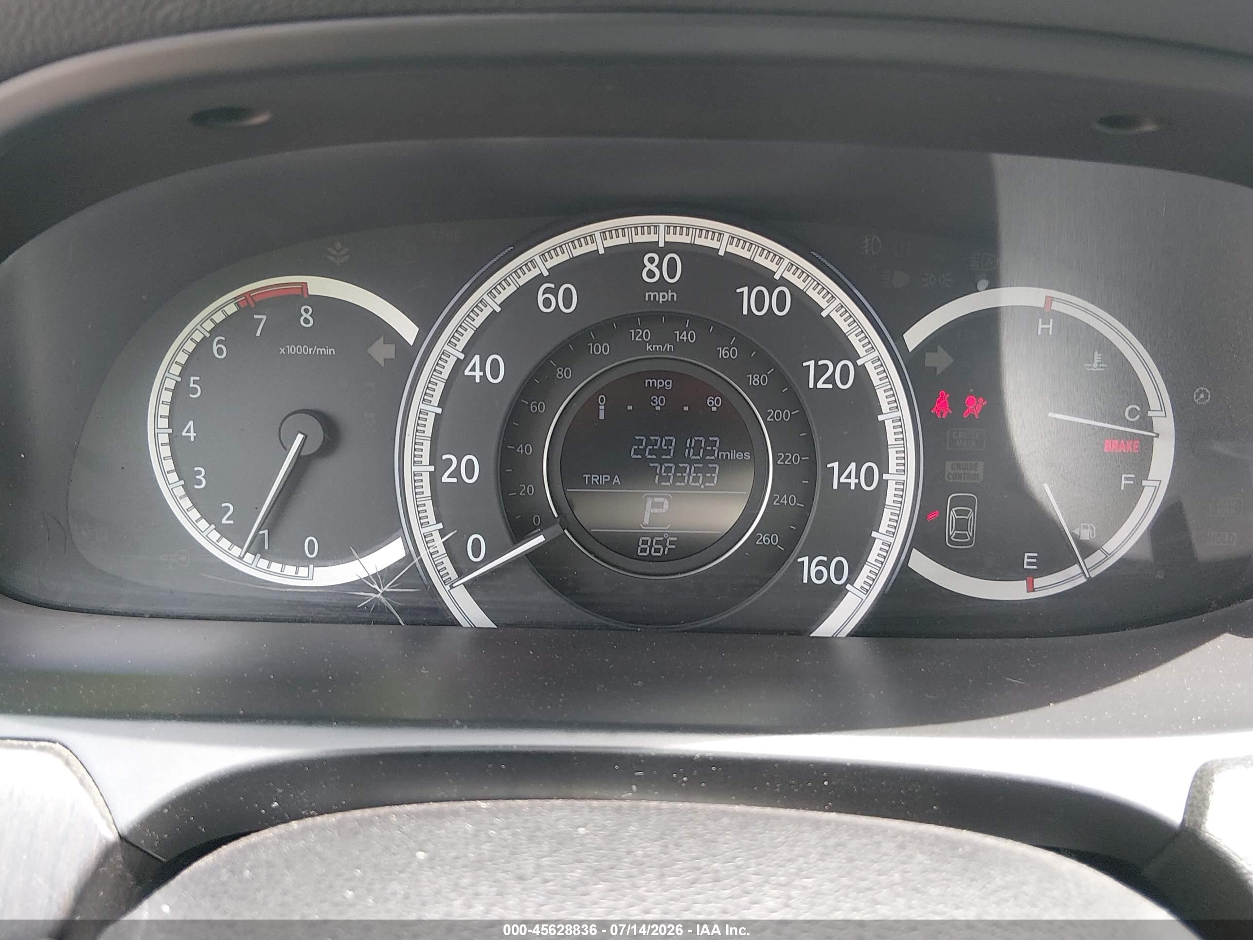 2013 Honda Accord Ex-l V-6 Silver vin: 1HGCR3F89DA003191