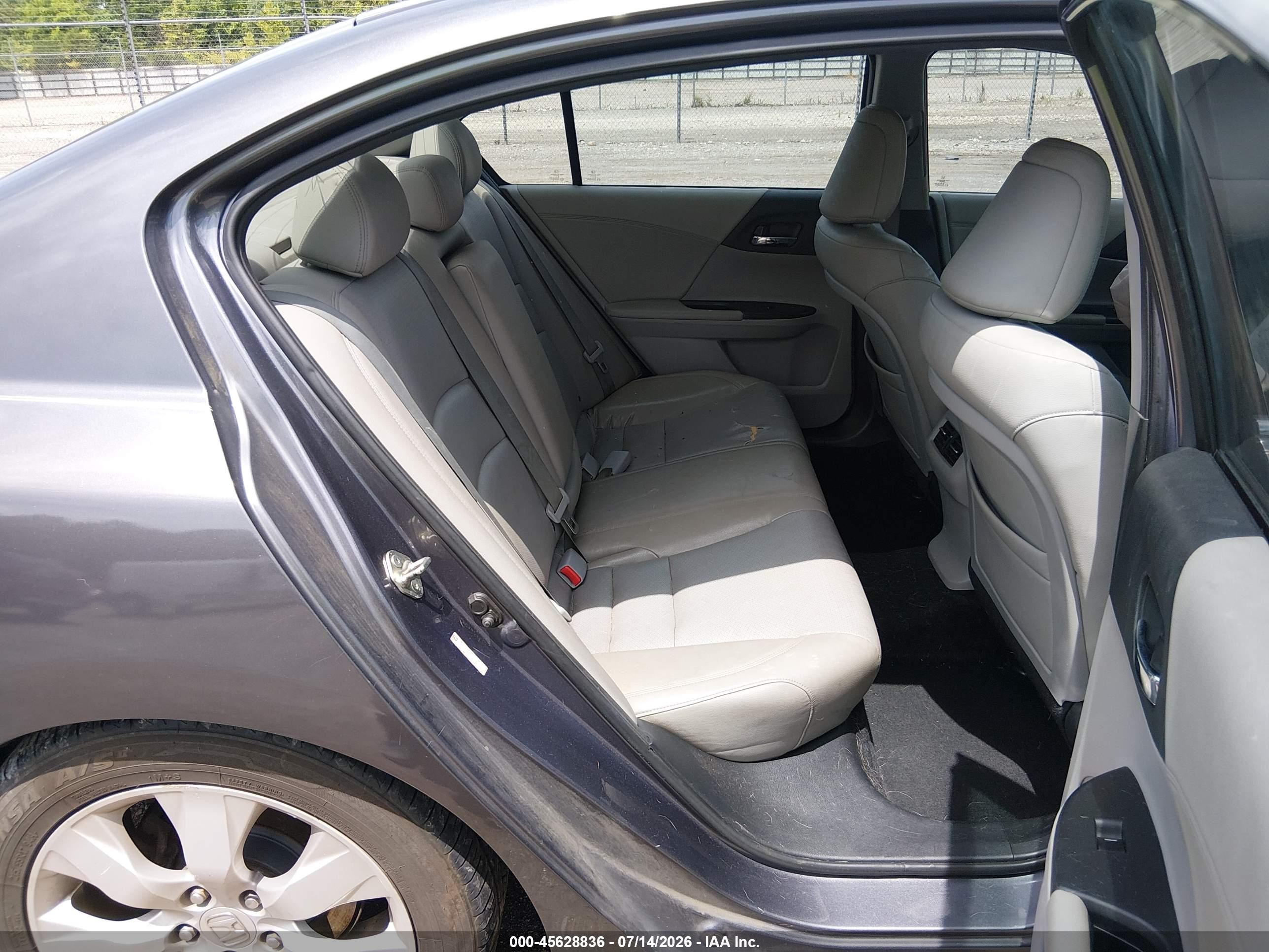 2013 Honda Accord Ex-l V-6 Silver vin: 1HGCR3F89DA003191