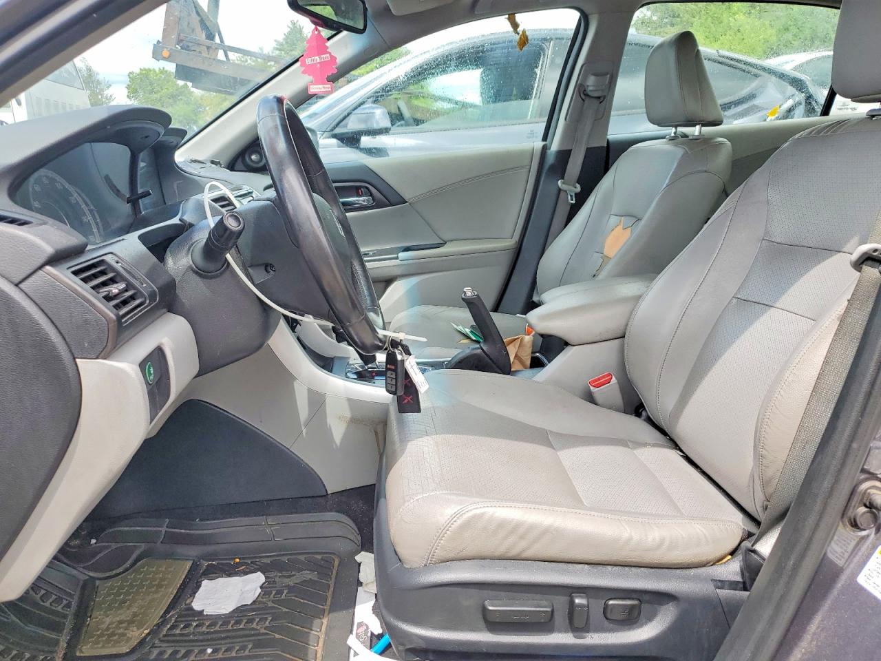 2013 Honda Accord Exl Серый vin: 1HGCR3F89DA008133