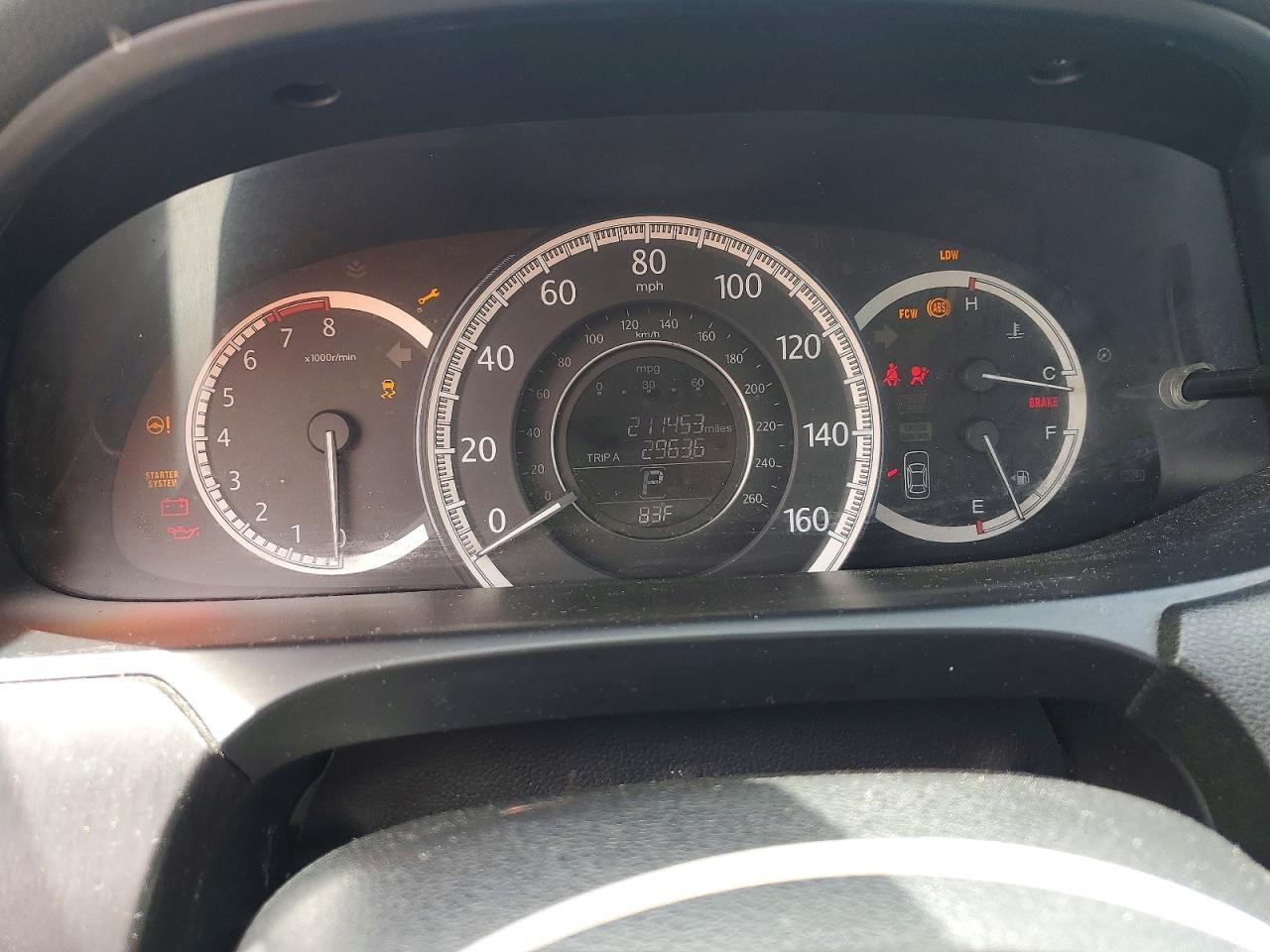 2013 Honda Accord Exl Серый vin: 1HGCR3F89DA008133