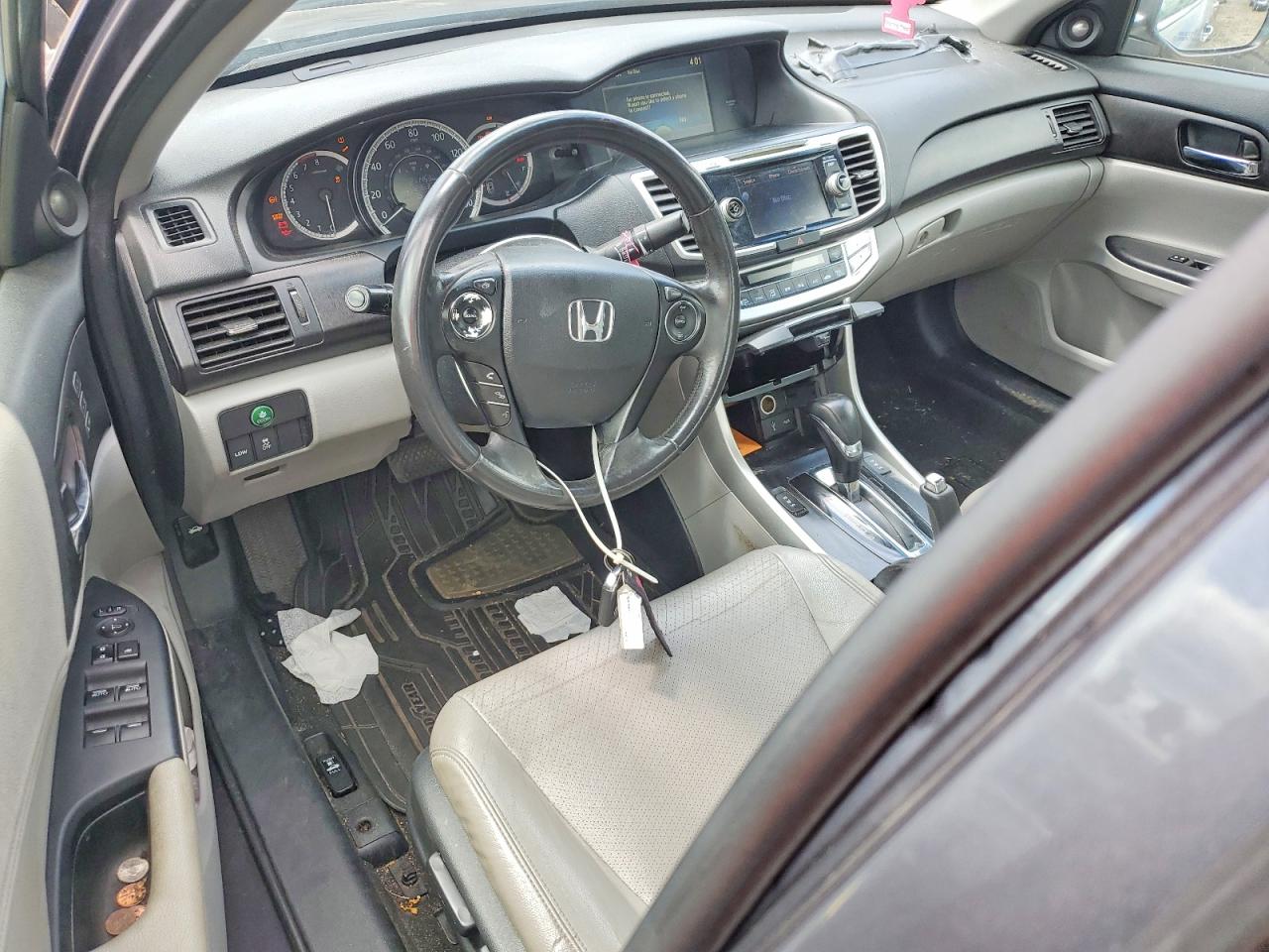 2013 Honda Accord Exl Серый vin: 1HGCR3F89DA008133