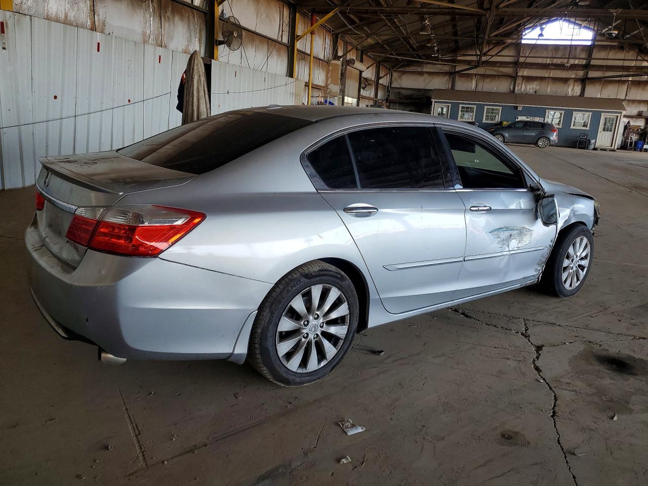 2013 Honda Accord Exl Серебряный vin: 1HGCR3F89DA009461