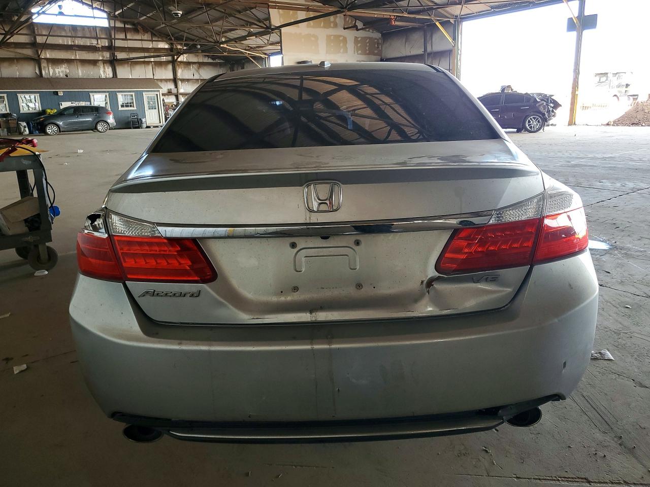 2013 Honda Accord Exl Серебряный vin: 1HGCR3F89DA009461