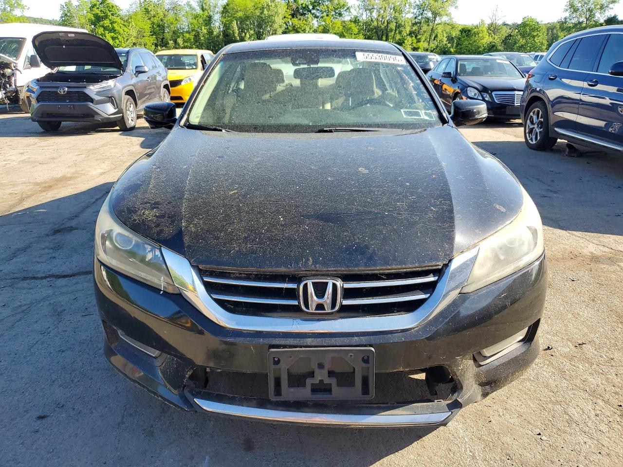 2013 Honda Accord Black vin: 1HGCR3F89DA011565