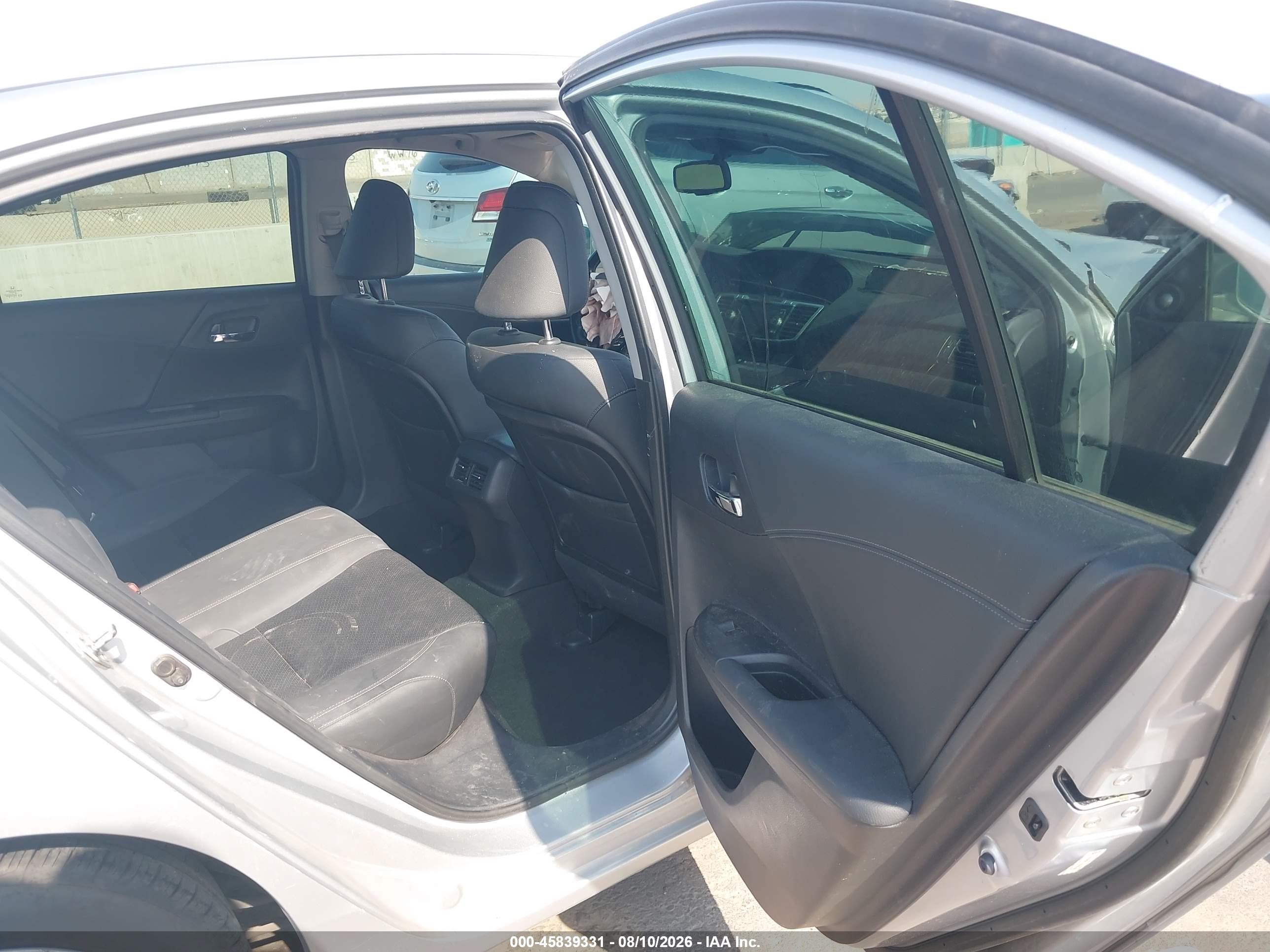 2013 Honda Accord Ex-l V-6 Silver vin: 1HGCR3F89DA013929