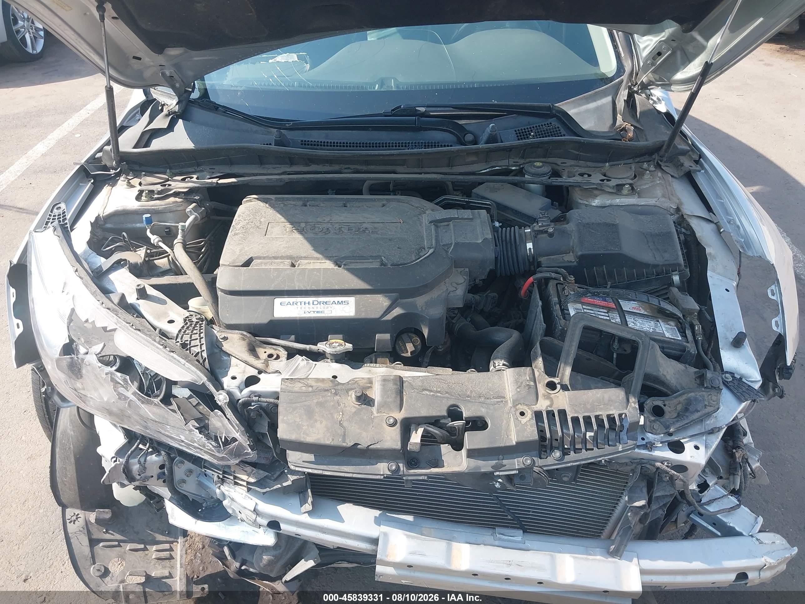 2013 Honda Accord Ex-l V-6 Silver vin: 1HGCR3F89DA013929